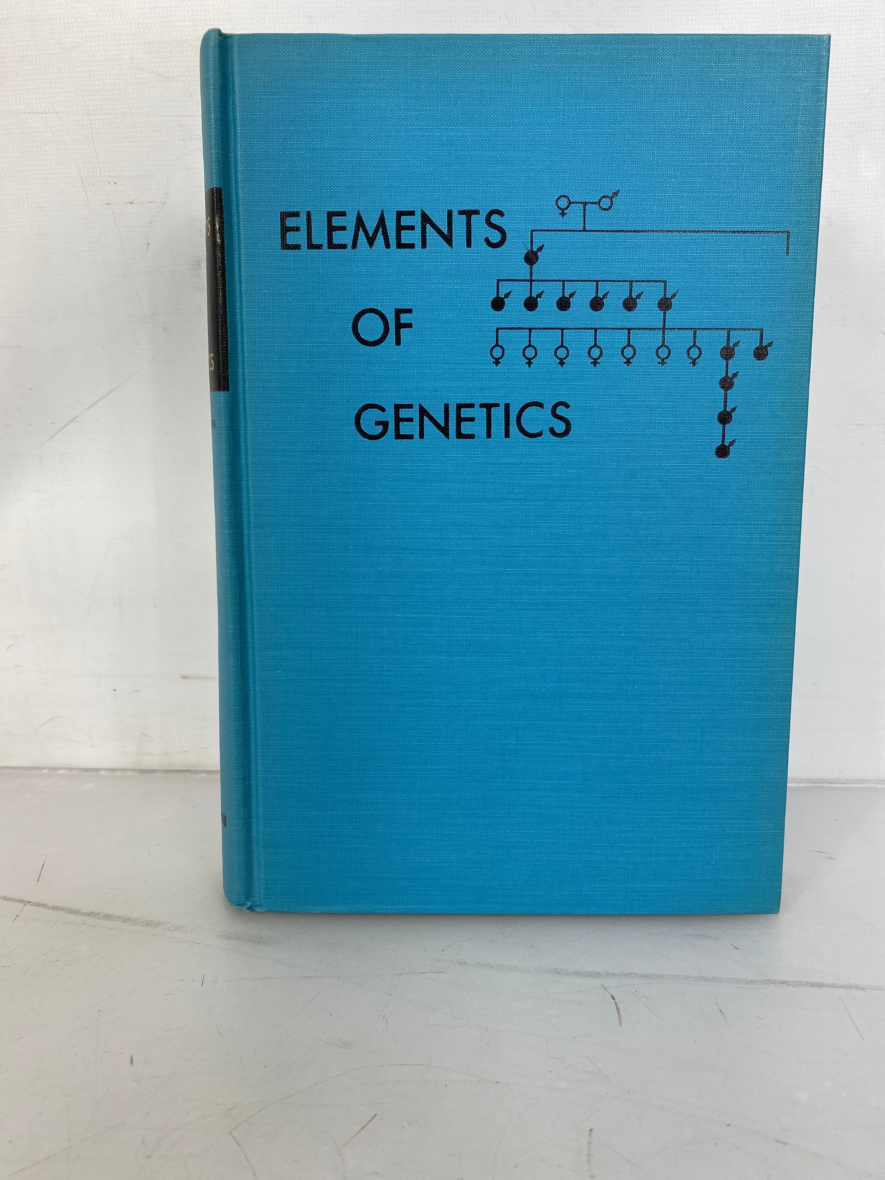 Elements of Genetics by Edward Colin 1956 Third Edition HC DJ