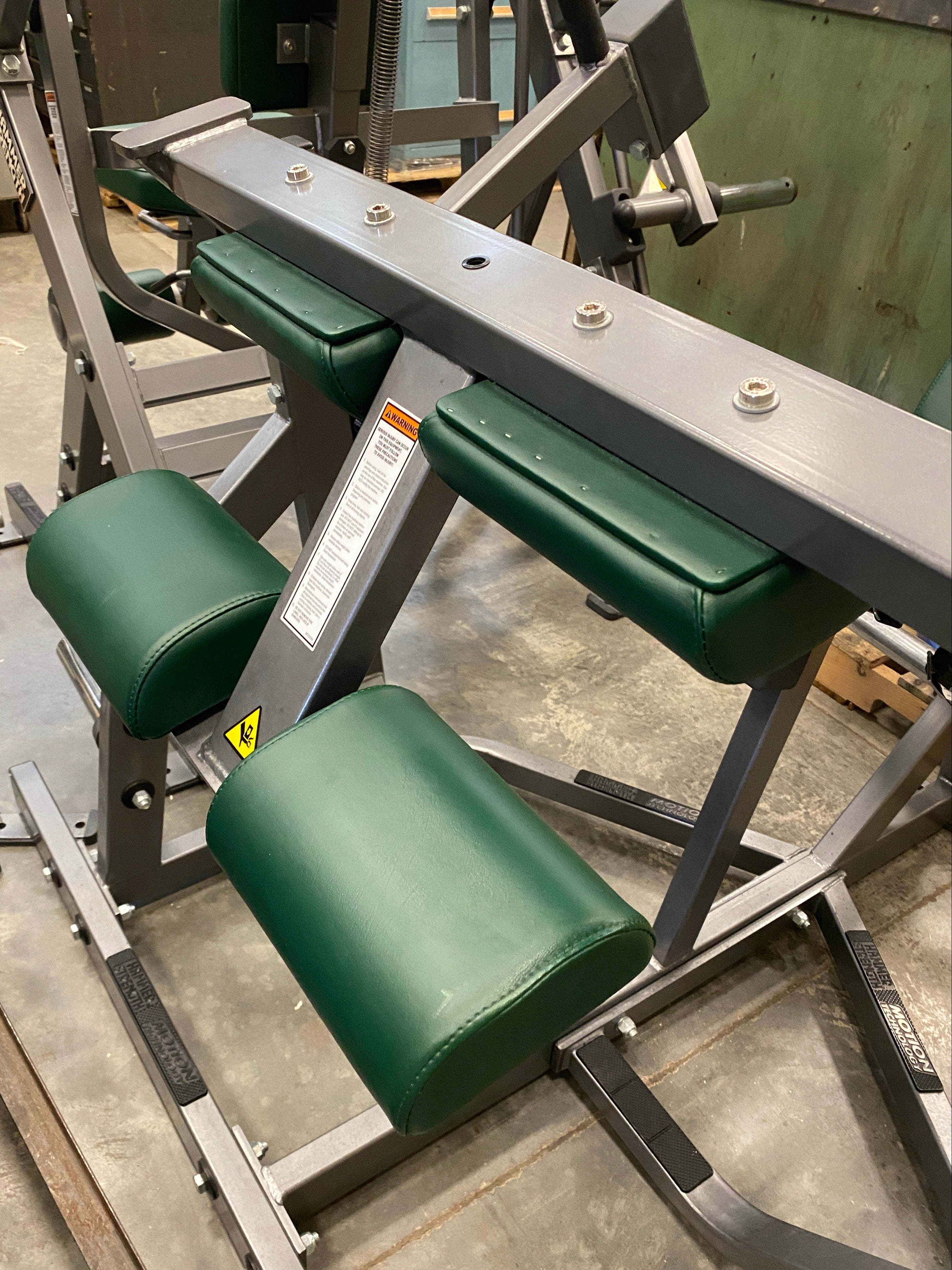 Hammer Strength Seated Leg Curl Machine