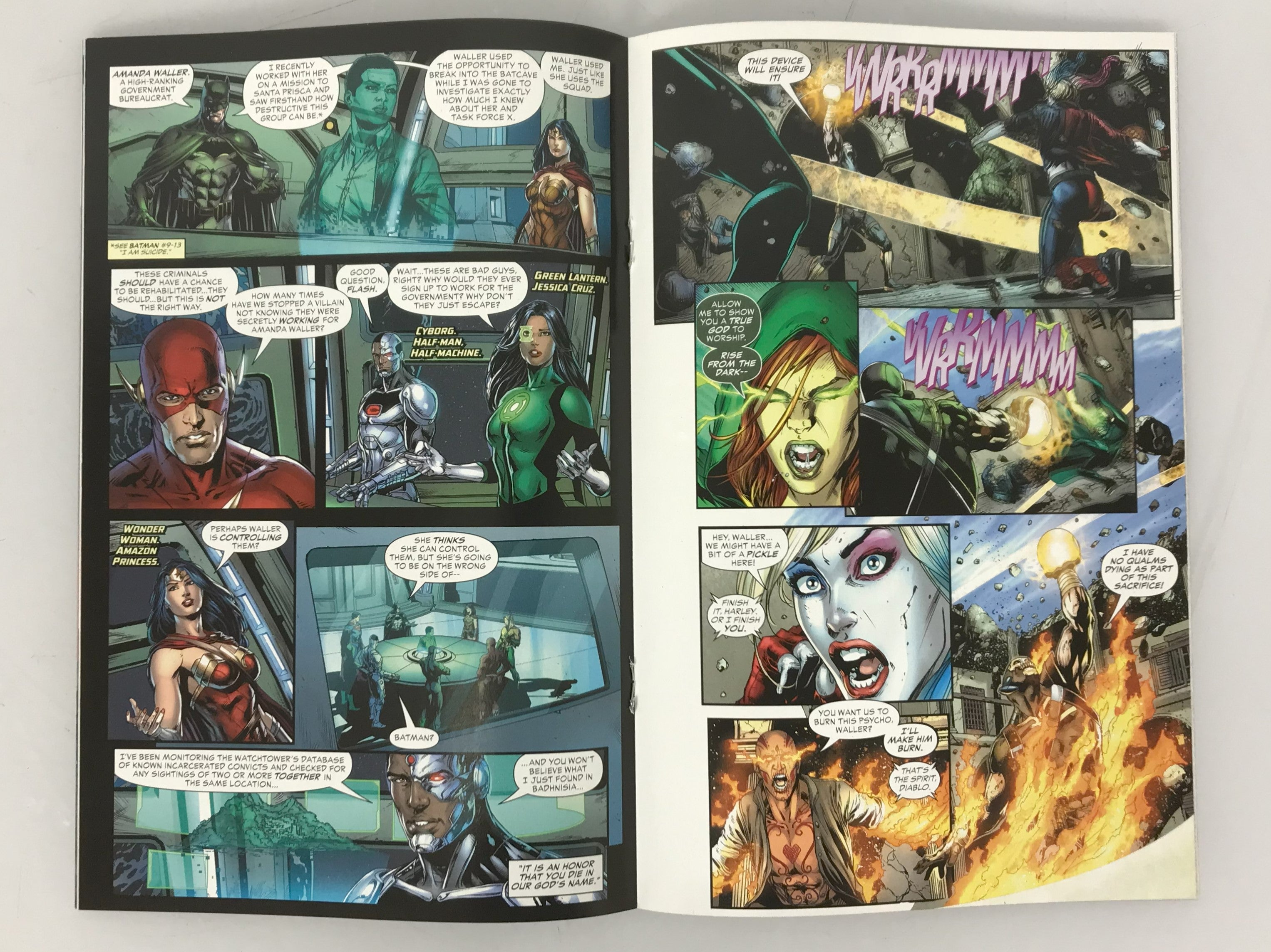 DC Universe Rebirth Justice League vs. Suicide Squad 1 2017