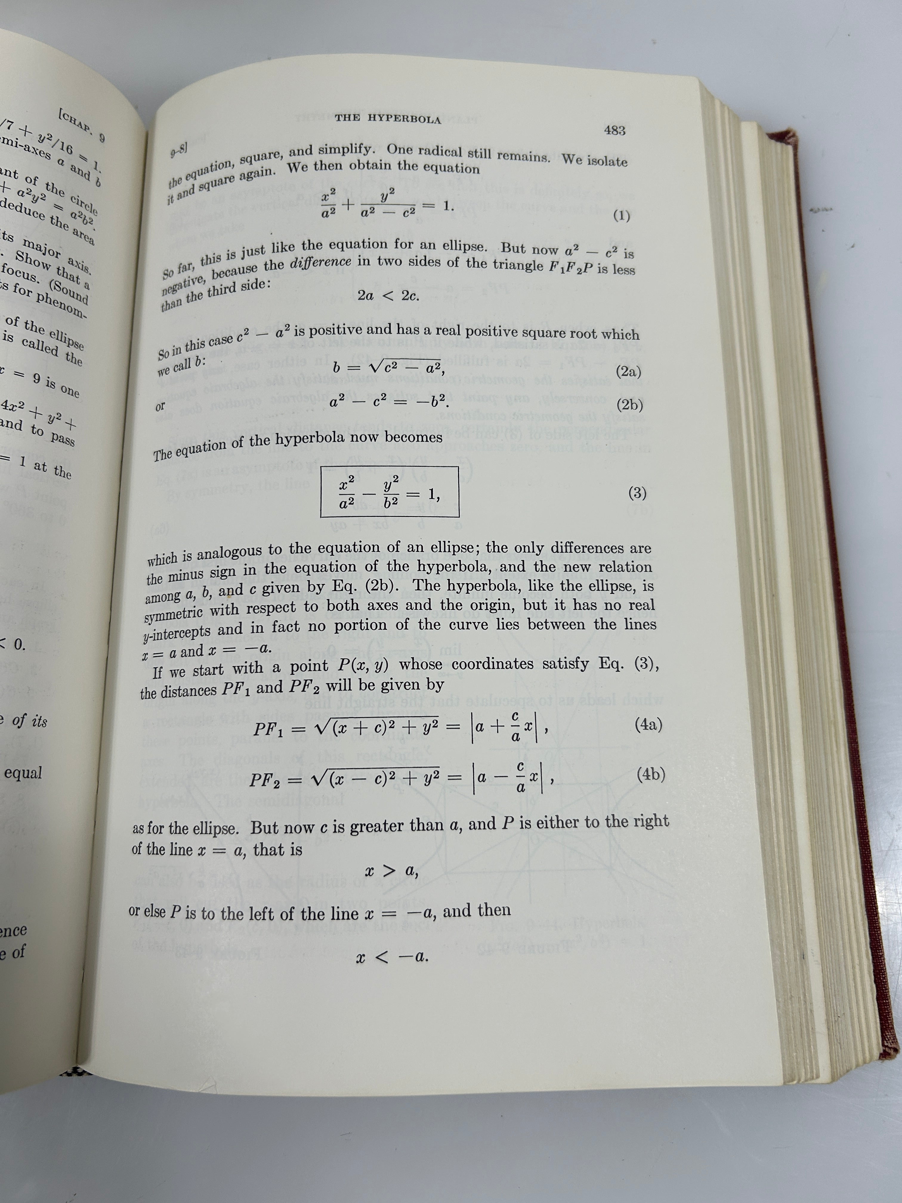 Calculus and Analytic Geometry by George B Thomas Jr 3rd Ed Addison Wesley Pub HC