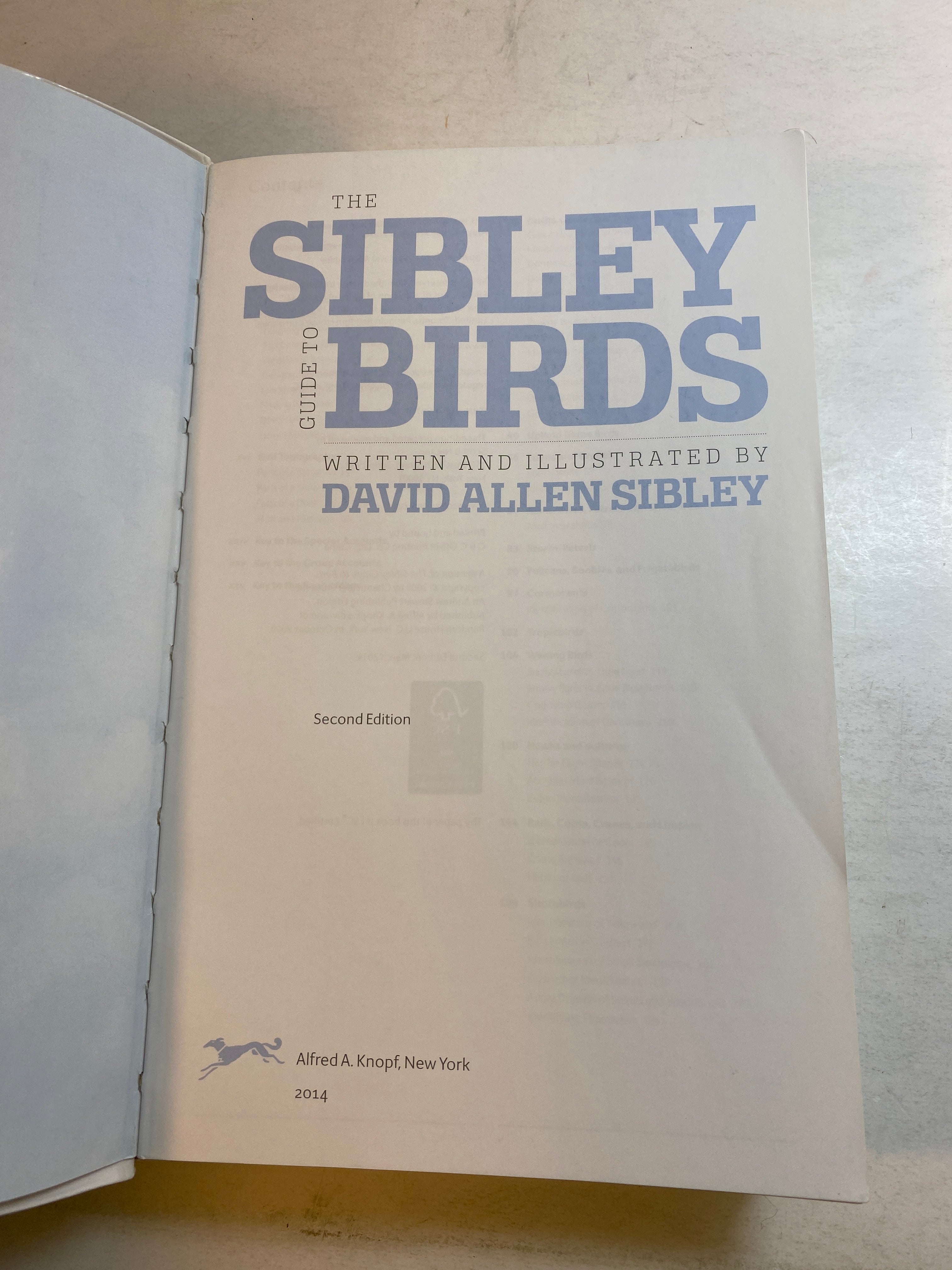 Lot of 2 Sibley Birds Books 2002-2014