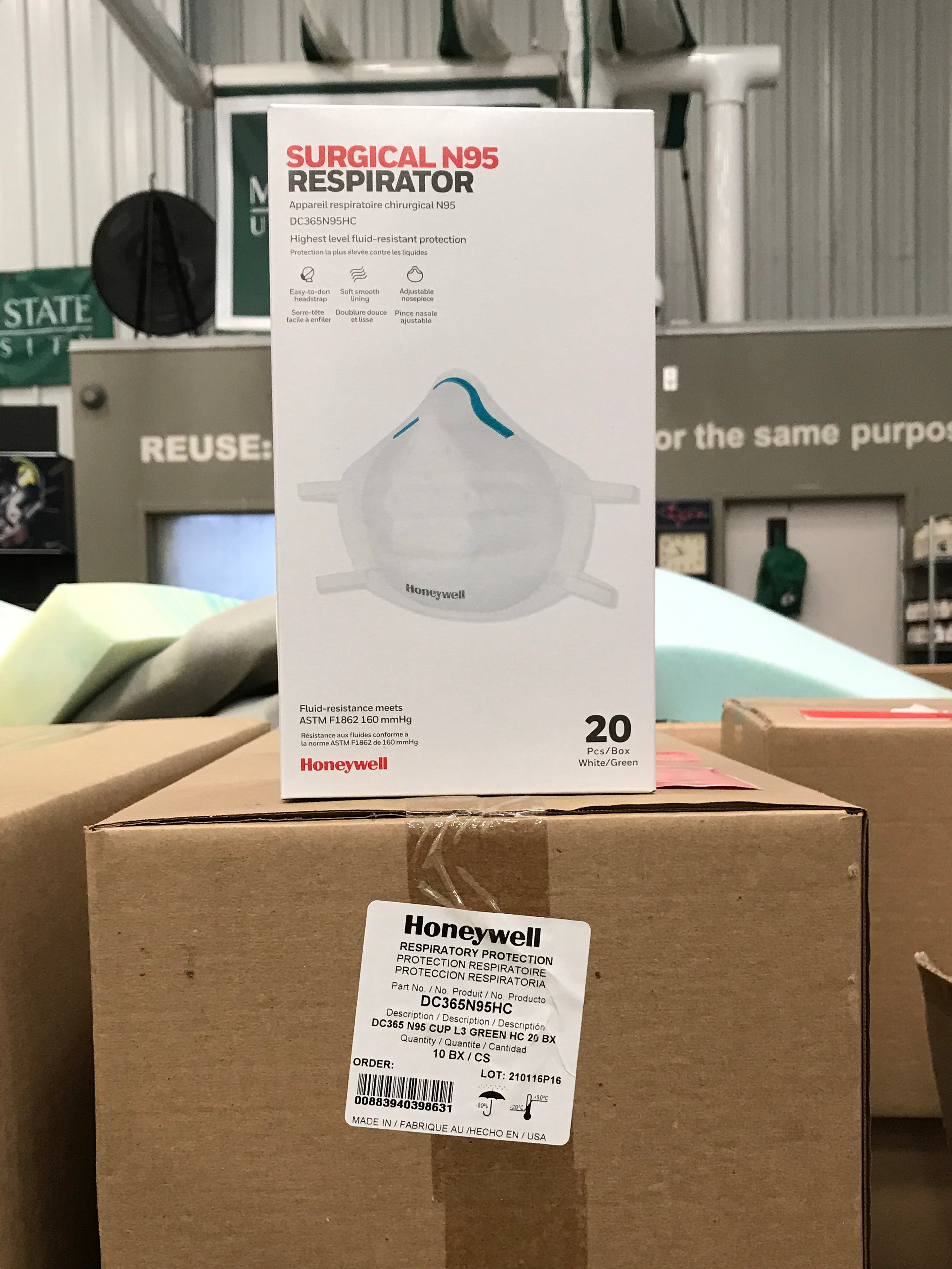 Honeywell Surgical N95 Respirator - Case of 200