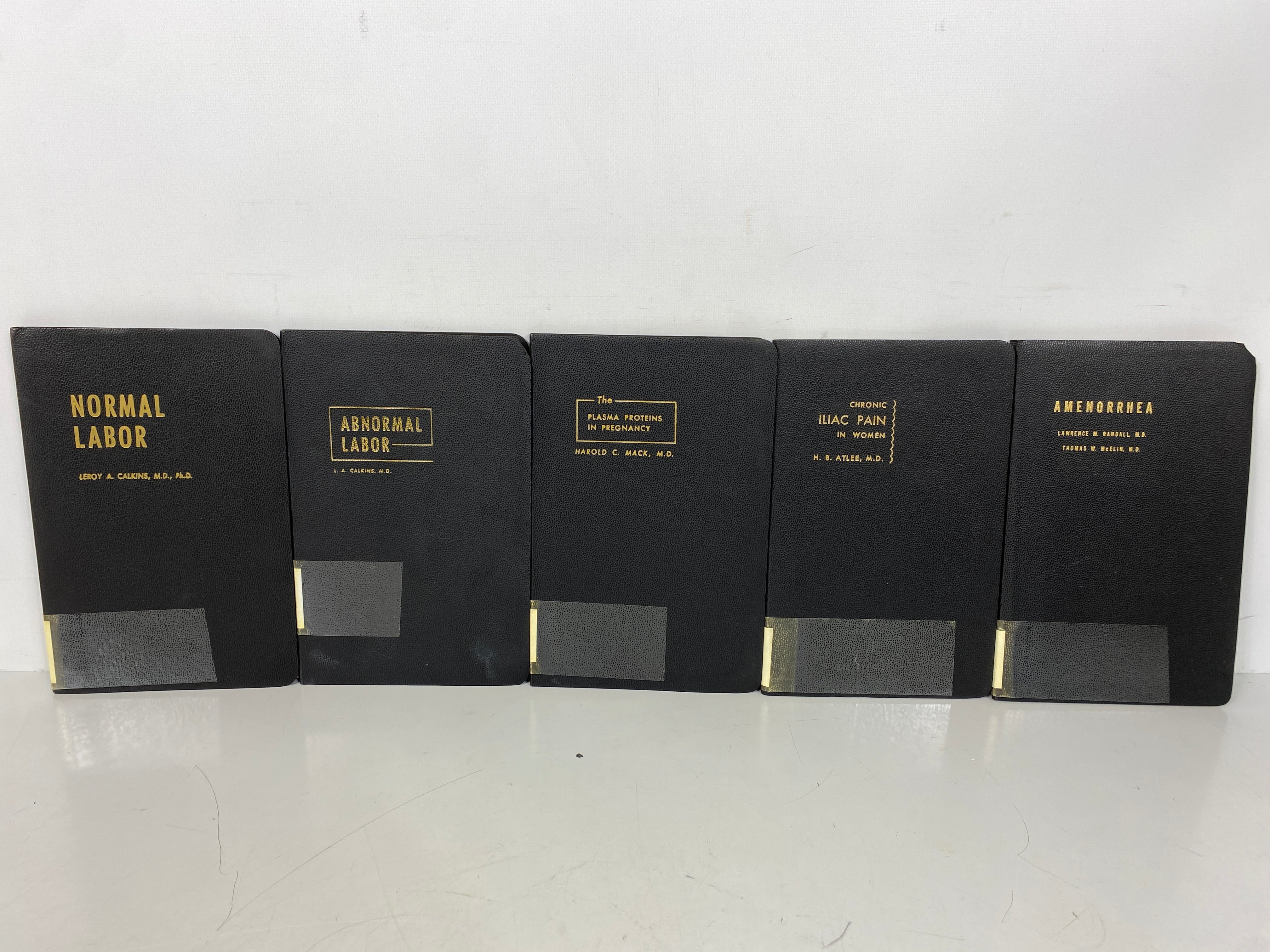 5 Vtg American Lecture Series incl Normal/Abnormal Labor/Iliac Pain/Amenorrhea