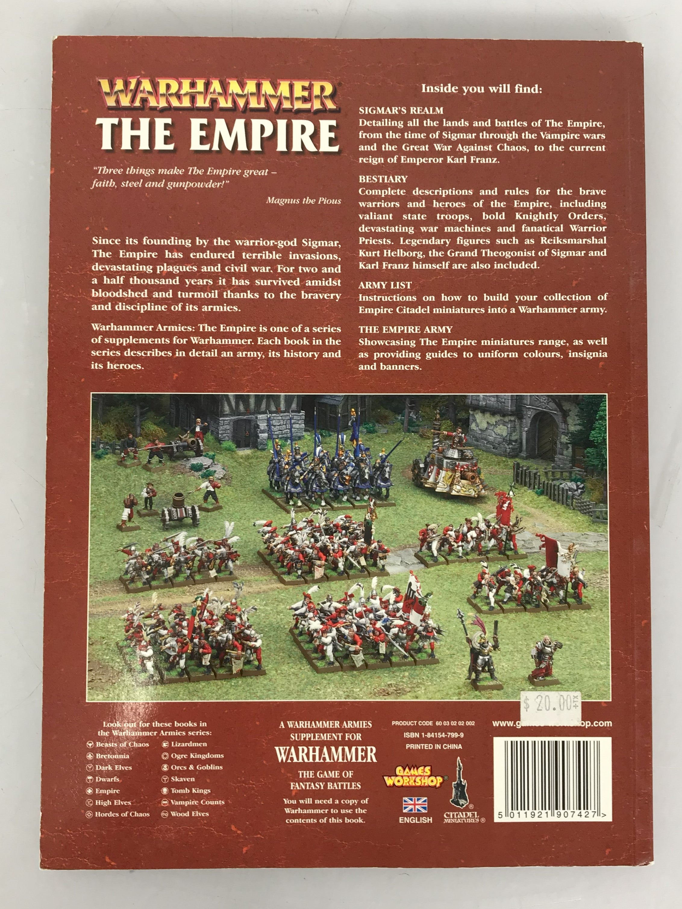 Warhammer Armies The Empire 2006