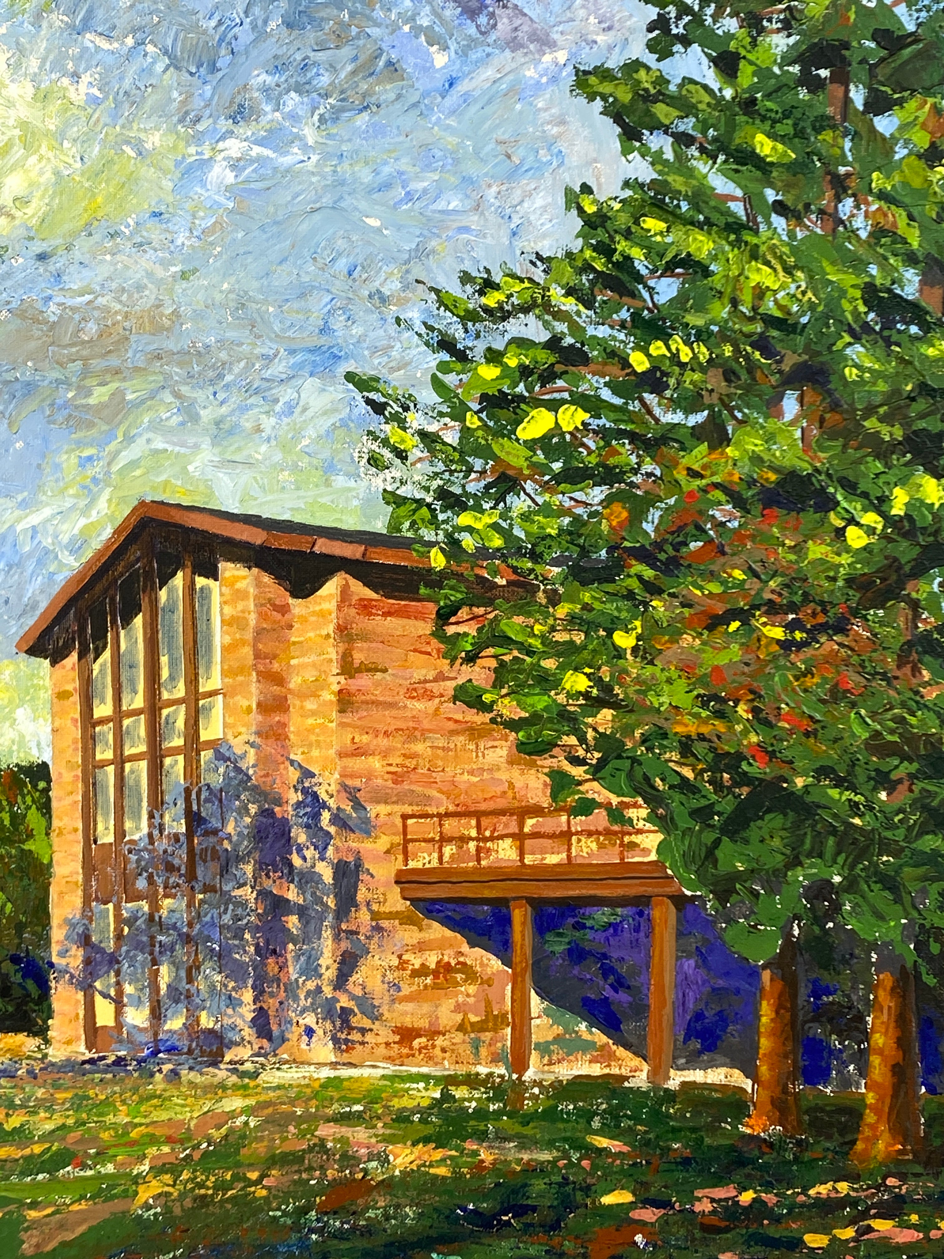 Original Painting of Kettunen Center Acrylic on Board