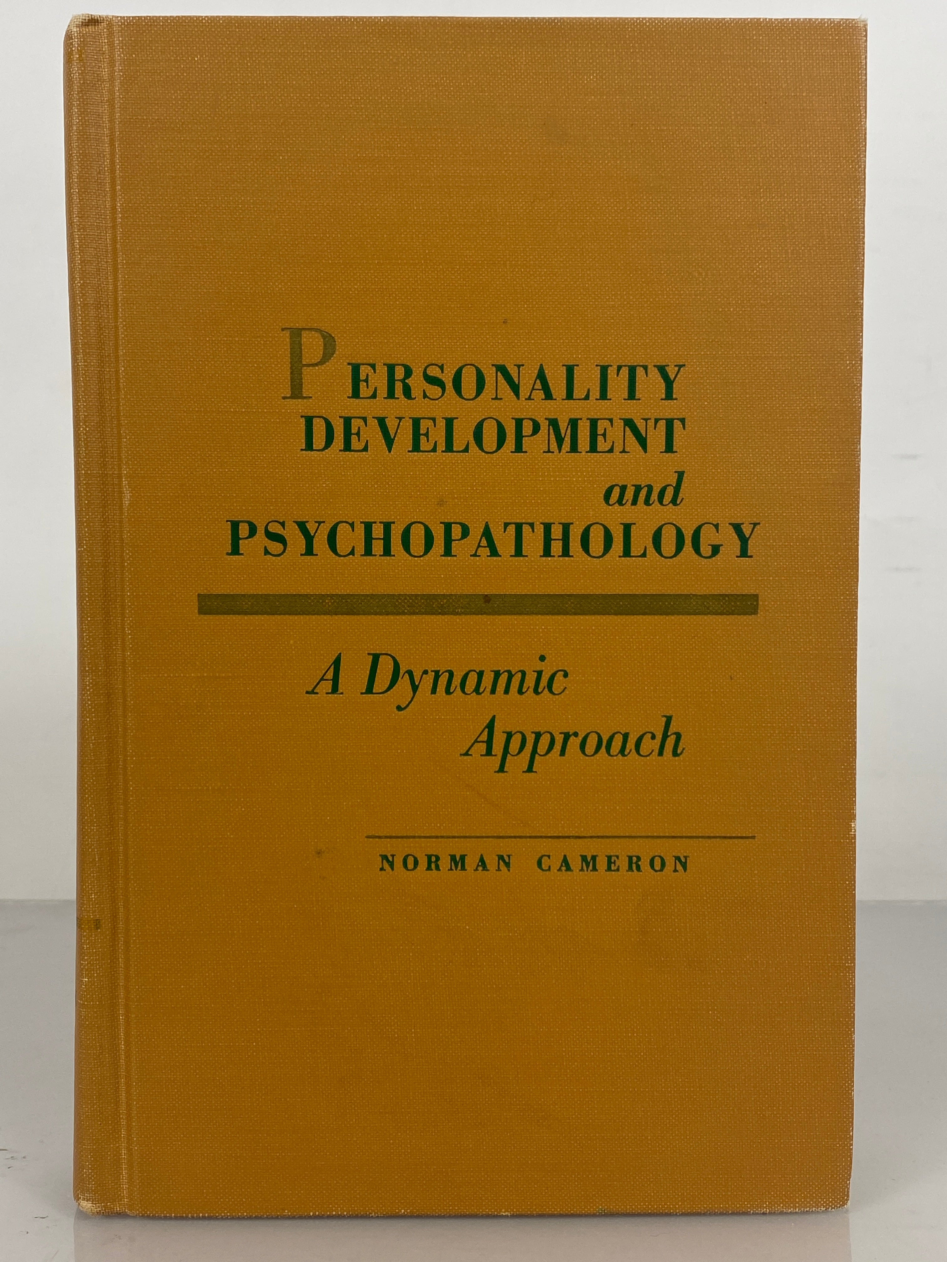 Personality Development & Psychopathology Normal Cameron 1963 HC