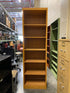 6 Tier Light Oak Wooden shelf