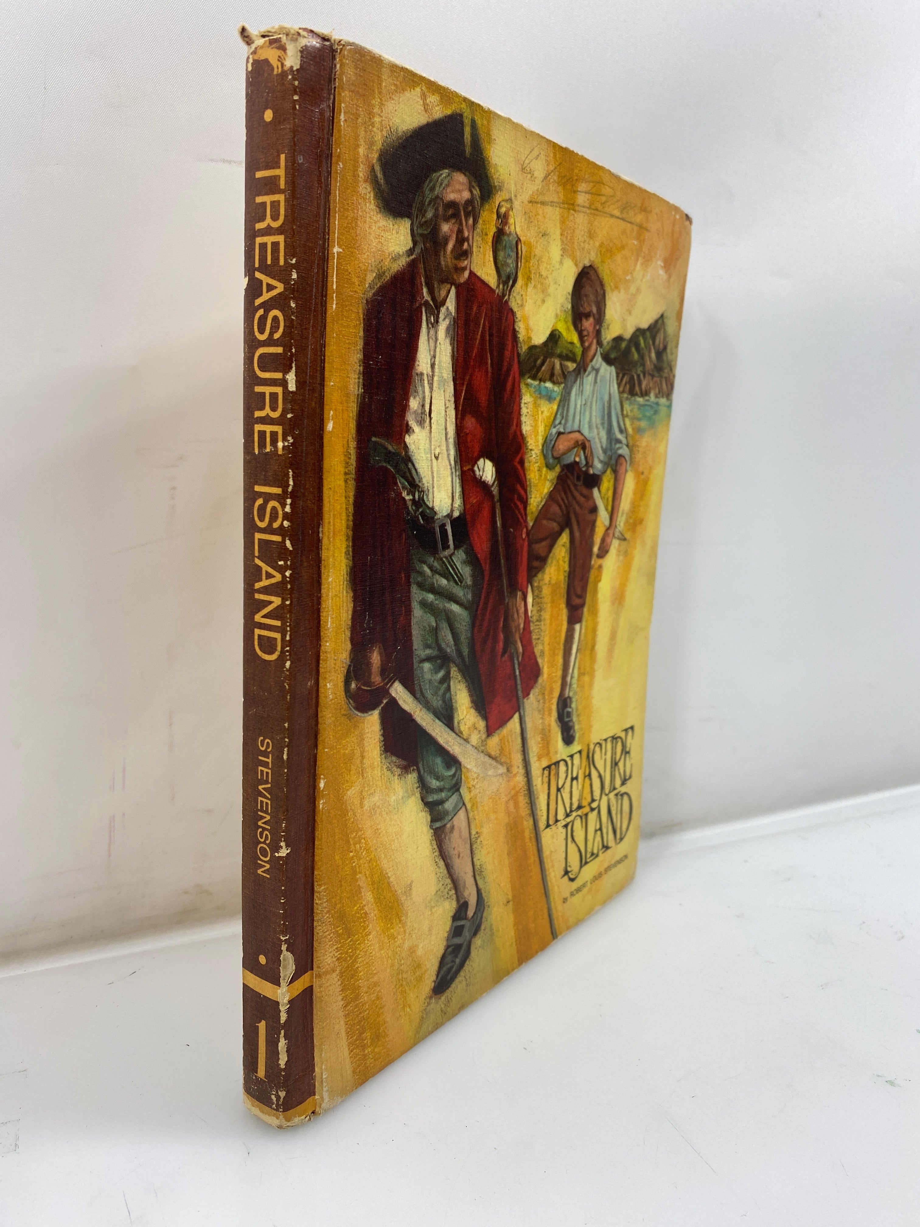Treasure Island Robert L. Stevenson Classic Press 1968 HC