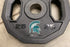 Hammer Strength 25 Pound Weight w/ Spartan Head Engraving