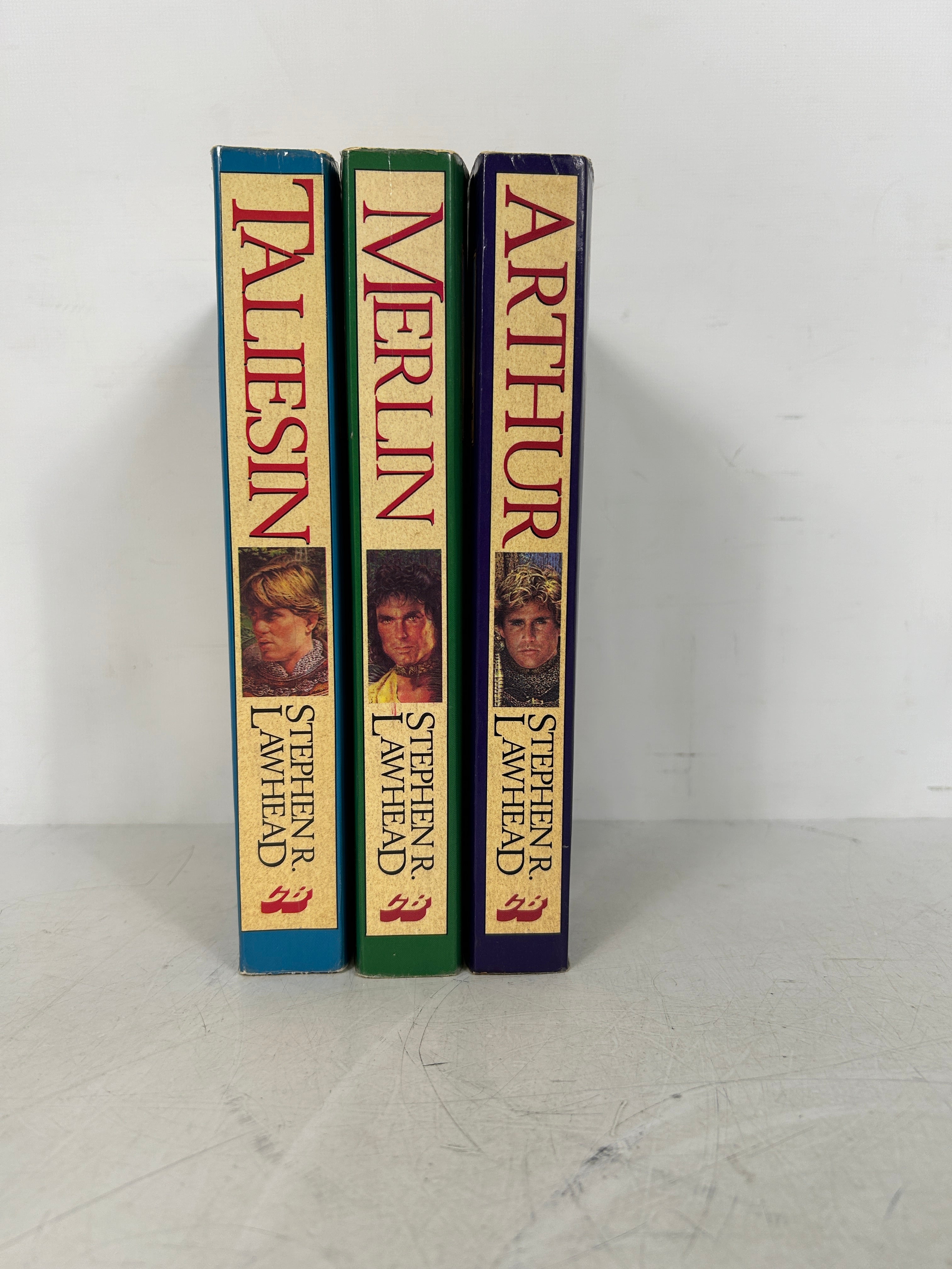 The Pendragon Cycle Books 1-3 Stephen R Lawhead 1987-89 Trade Paperback SC