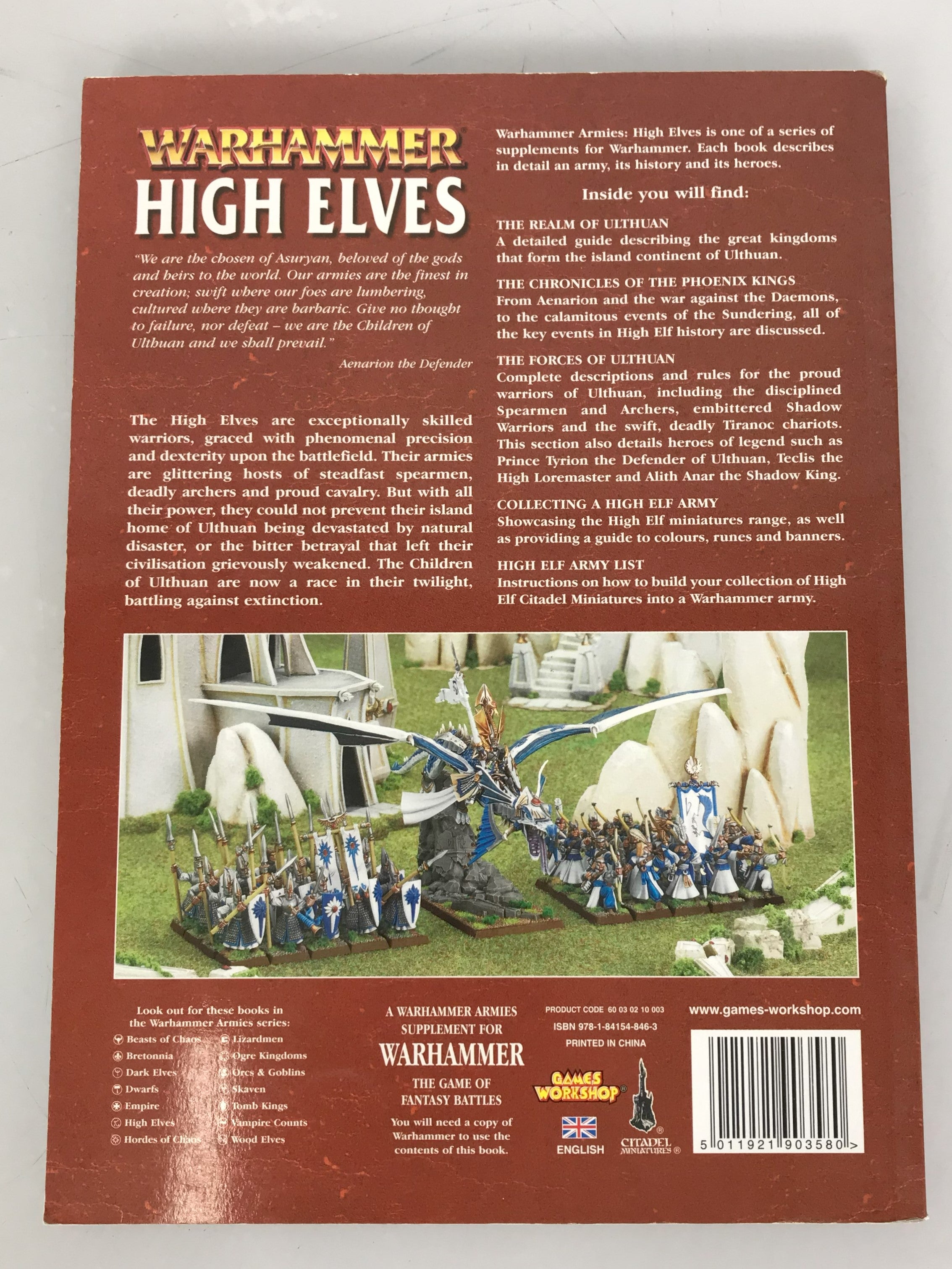 Warhammer Armies High Elves 2007