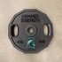 Hammer Strength 45 Pound Weight w/ Spartan Head Engraving