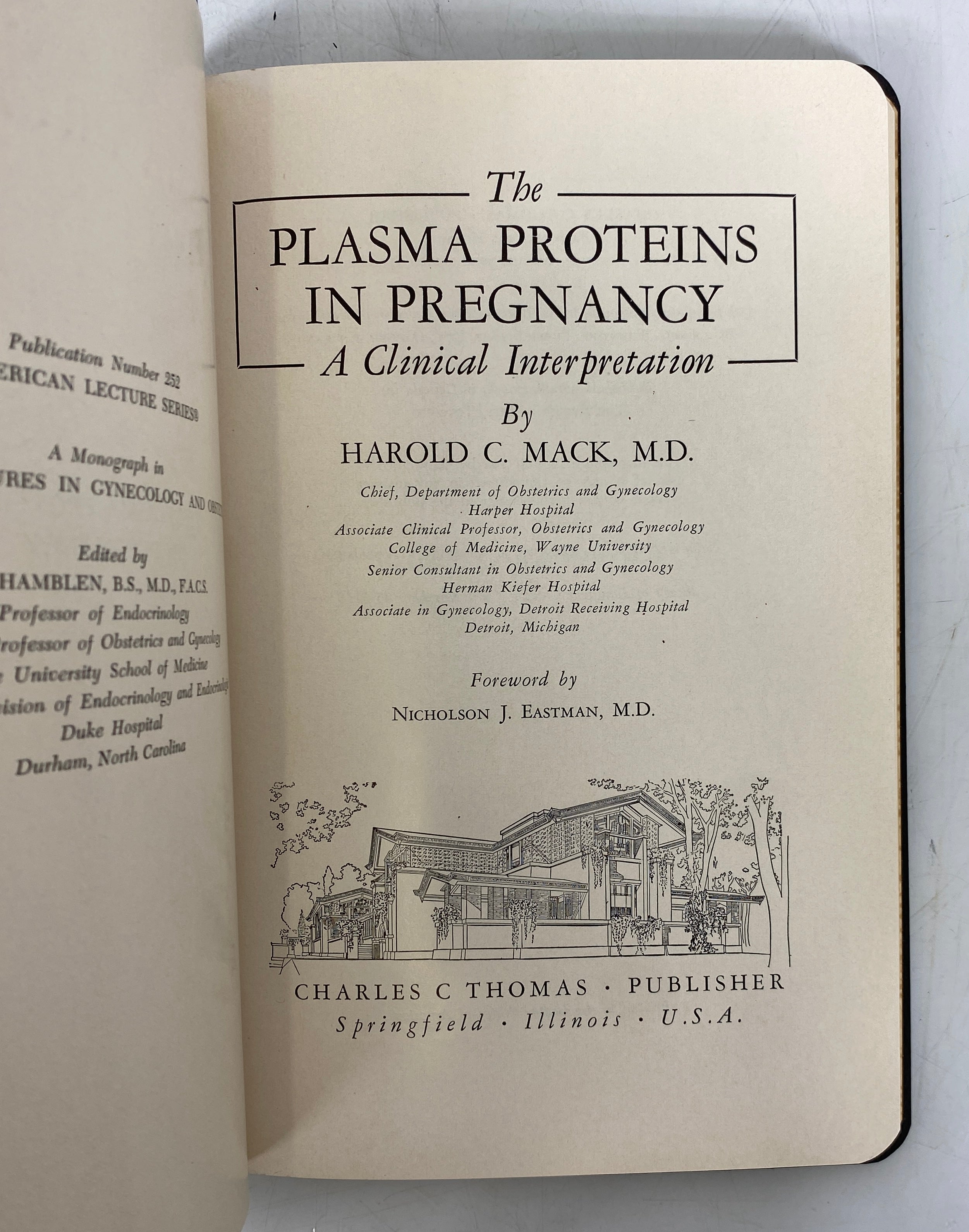 5 Vtg American Lecture Series incl Normal/Abnormal Labor/Iliac Pain/Amenorrhea