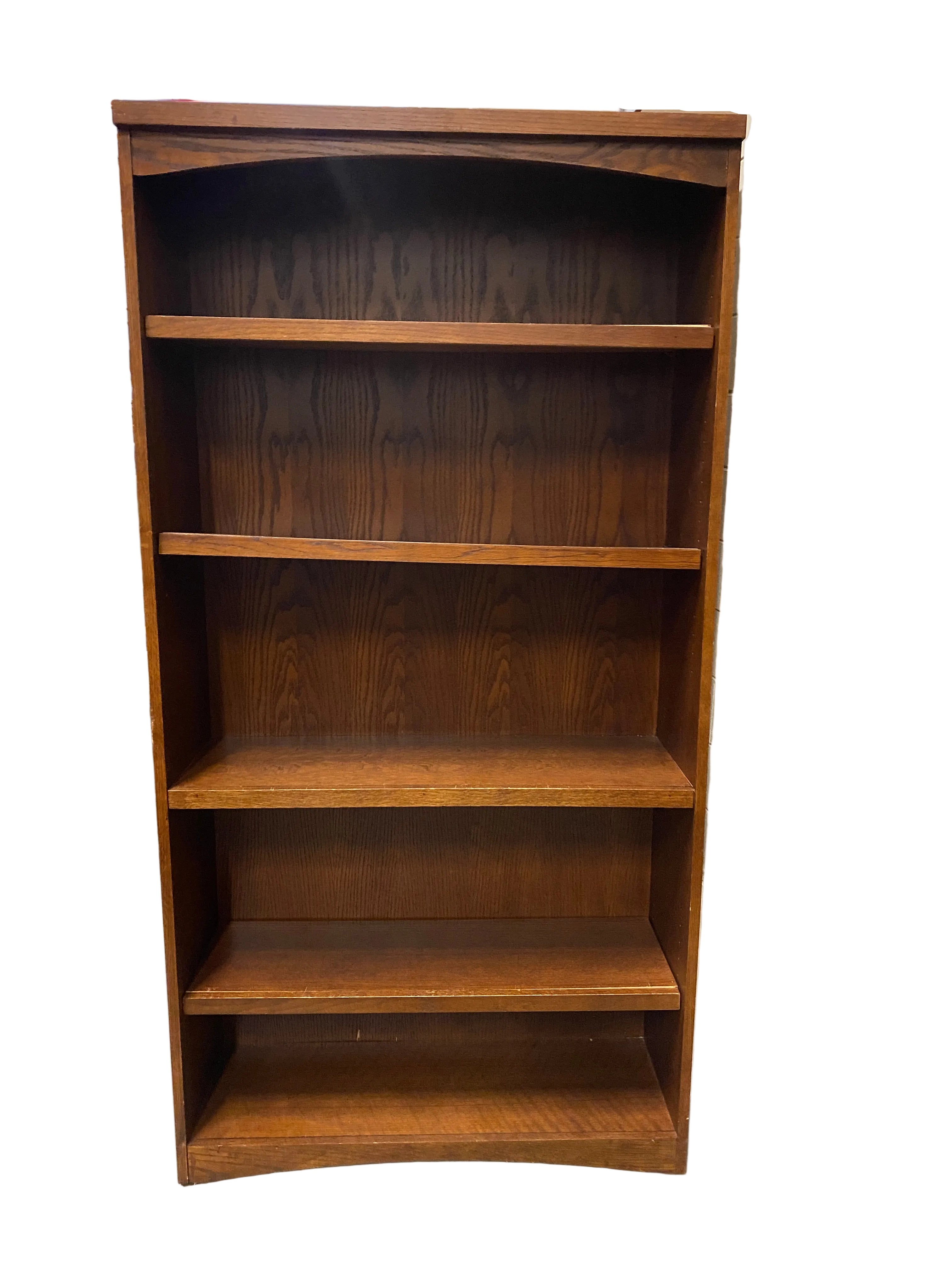 5 Tier Oak Wooden shelf