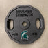Hammer Strength 45 Pound Weight w/ Spartan Head Engraving