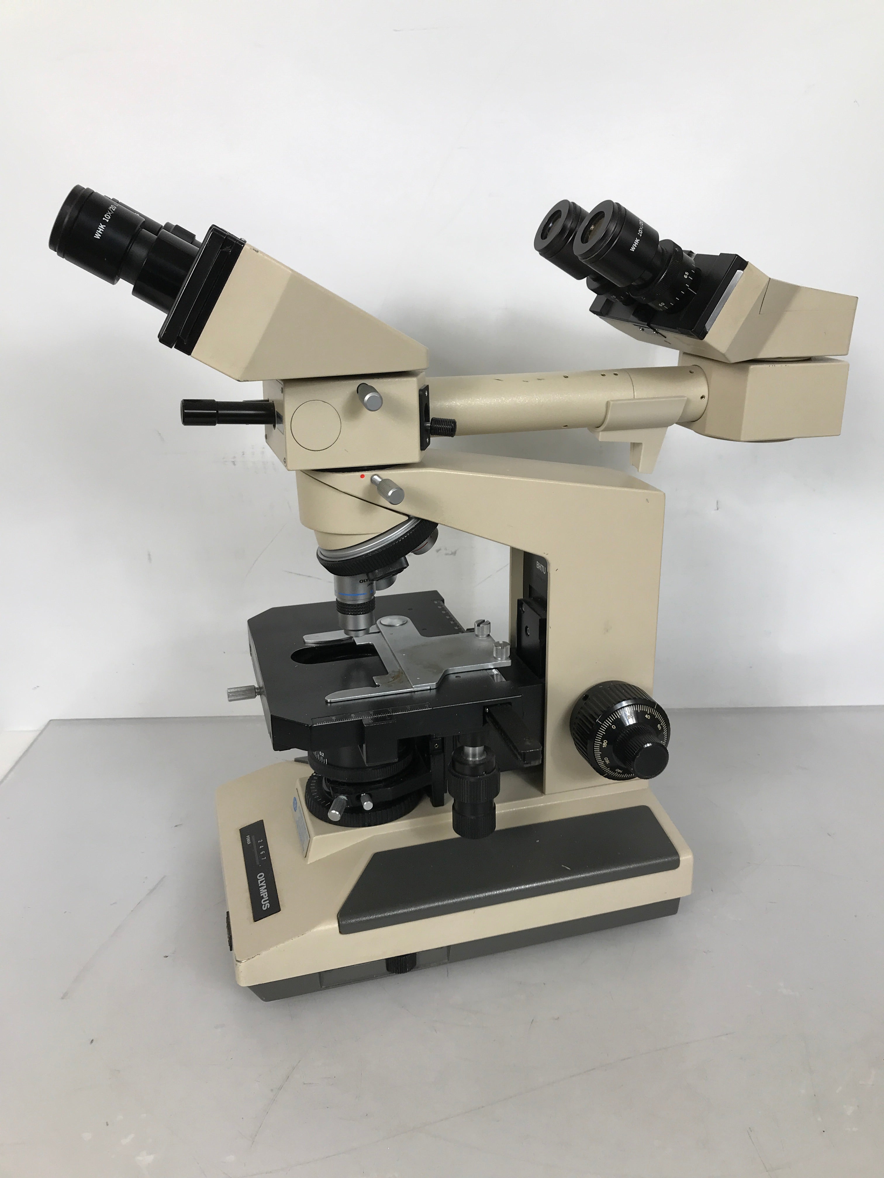 Olympus BH-2 BHTU Binocular Microscope with Student Viewer *For Parts or Repair* #2