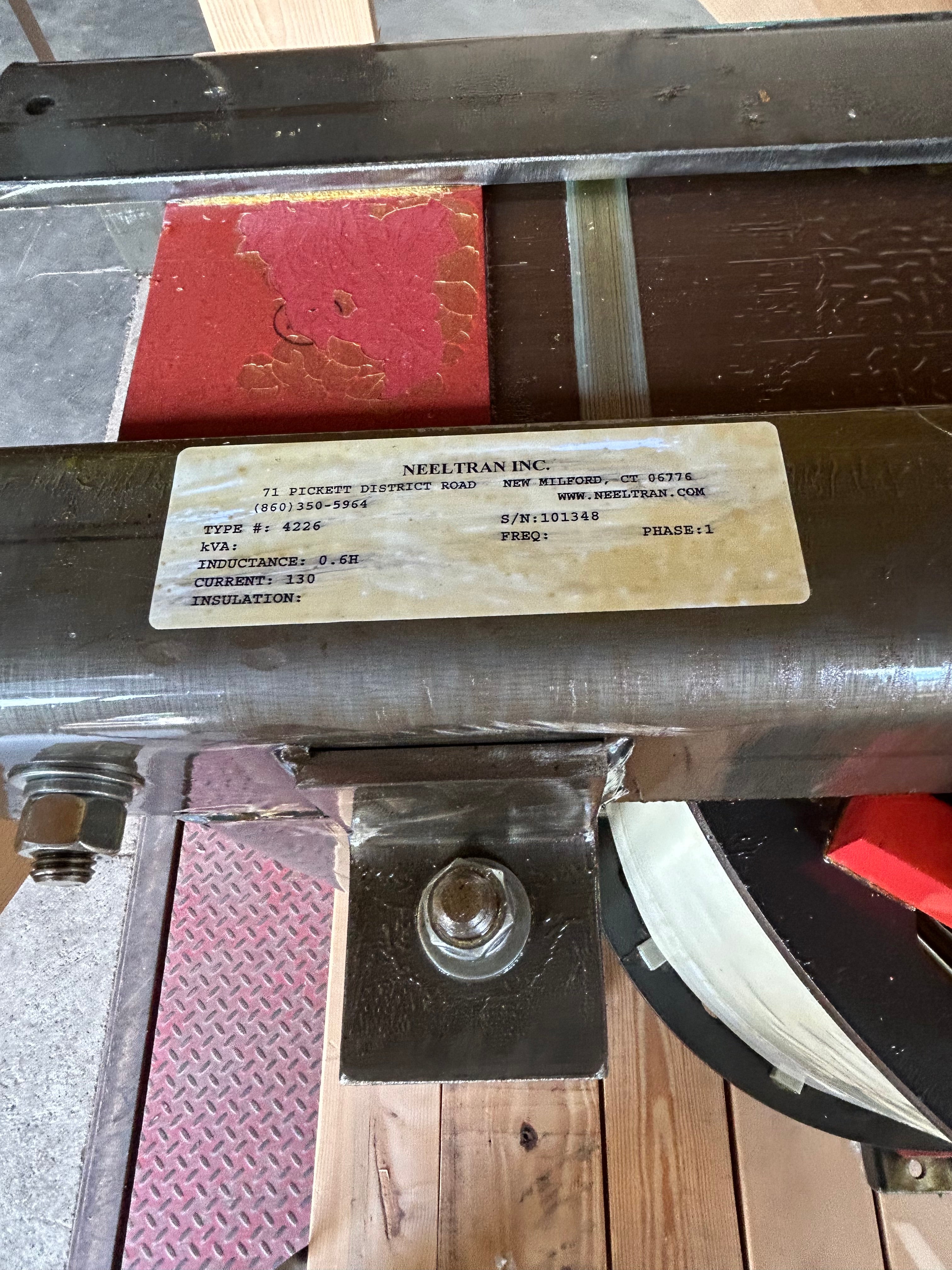 Neeltran SPEC-4226-717 DC Filter Choke *Untested*