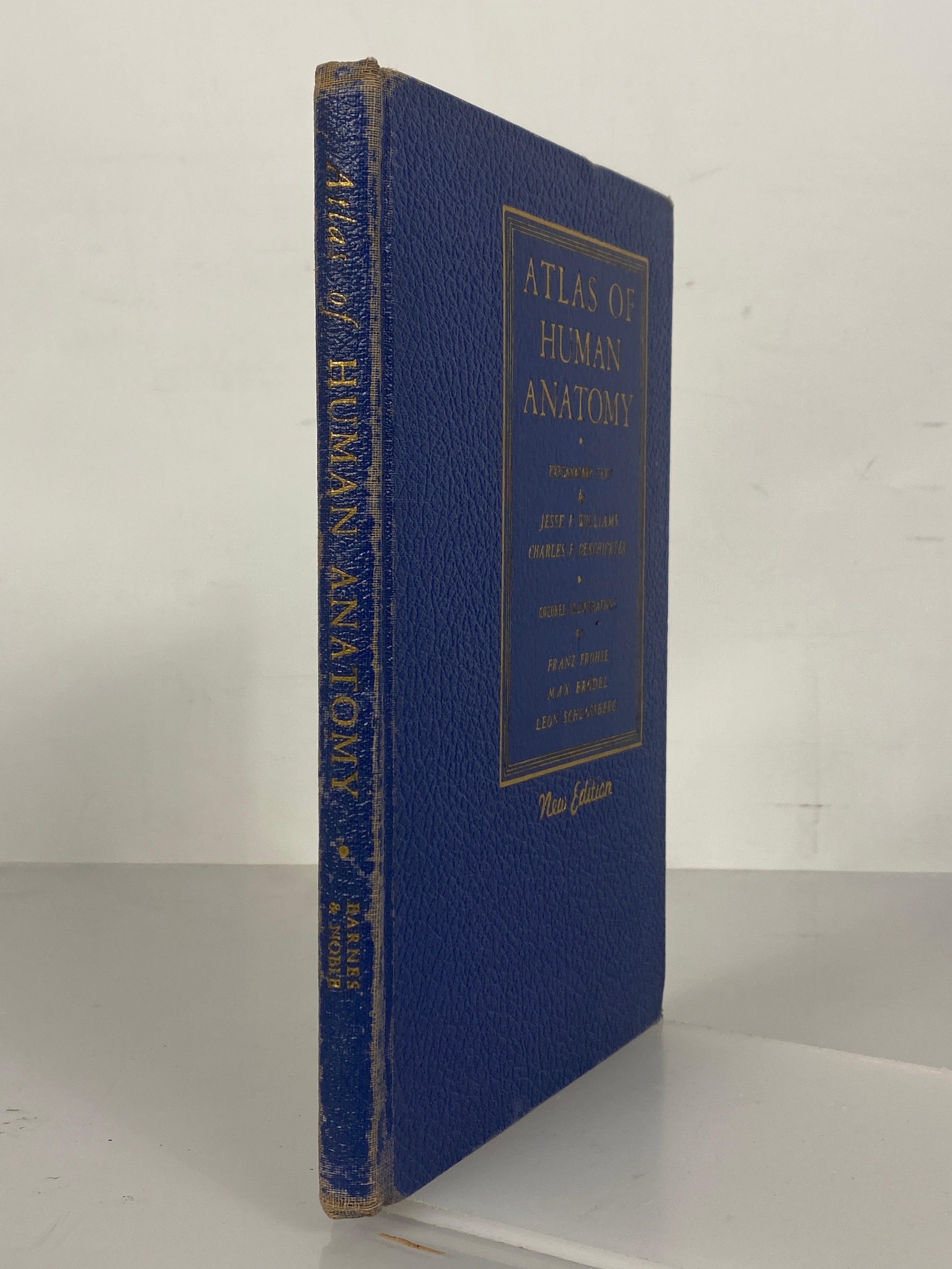 Atlas of Human Anatomy by Williams/Geschickter 1942 Barnes & Noble HC