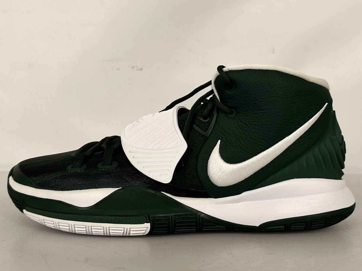 Nike Green & White Kyrie 6 TB Promo Basketball Shoes Men's Size 15