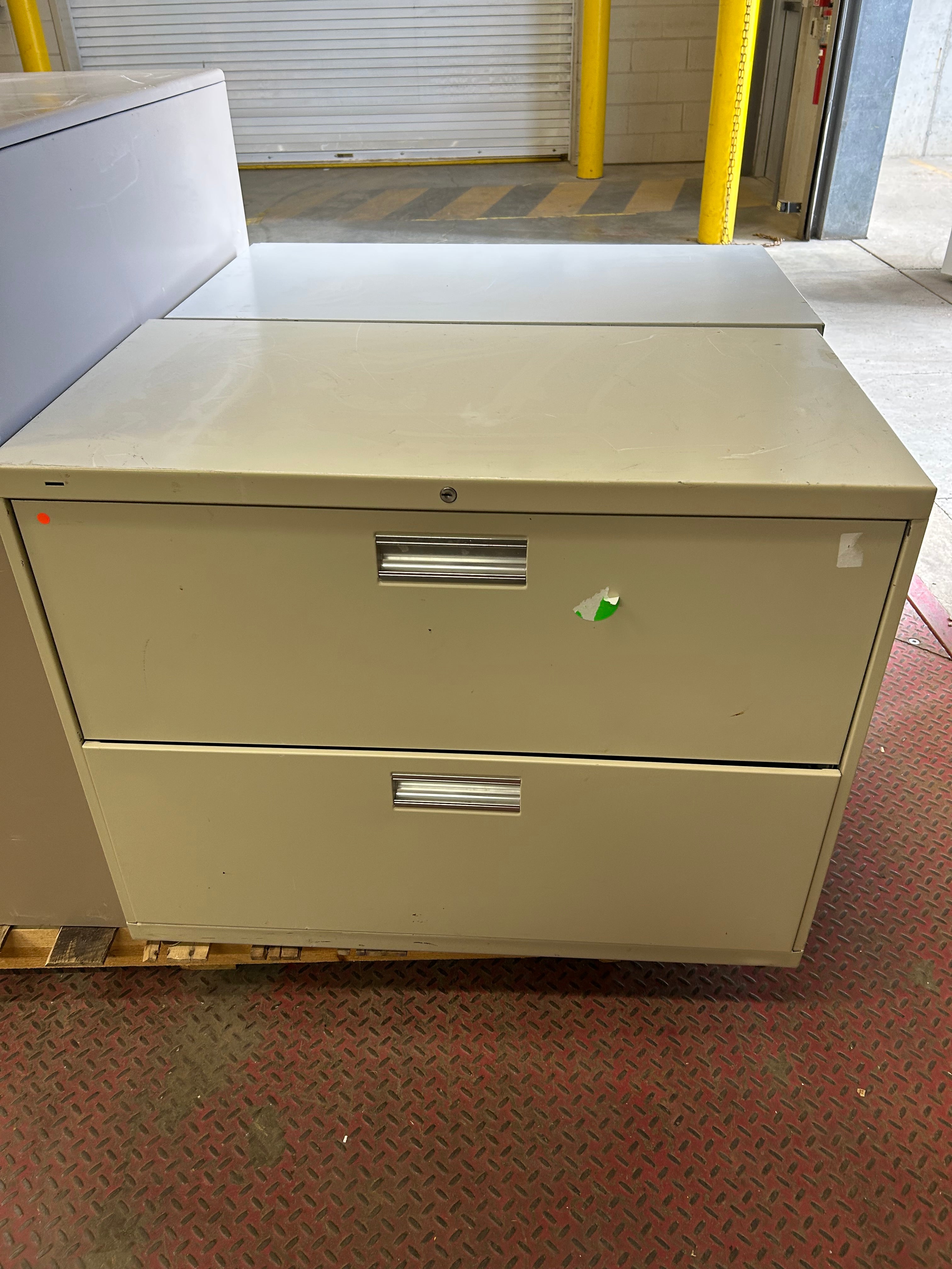 Lot of 3 Lateral File Cabinets