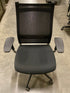 SitOnIt Seating Rolling Black Chair