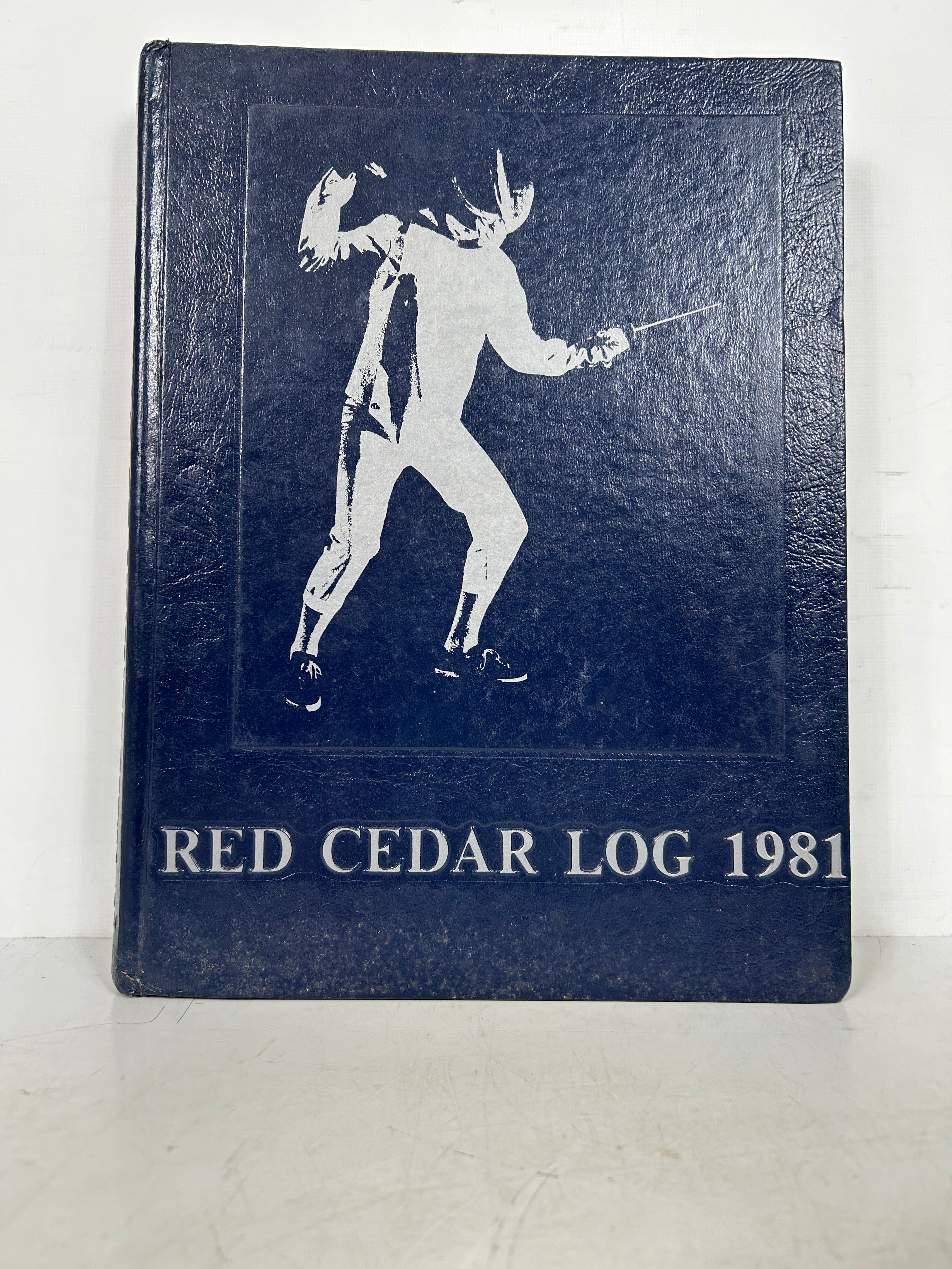 1981 Michigan State University Yearbook Wolverine