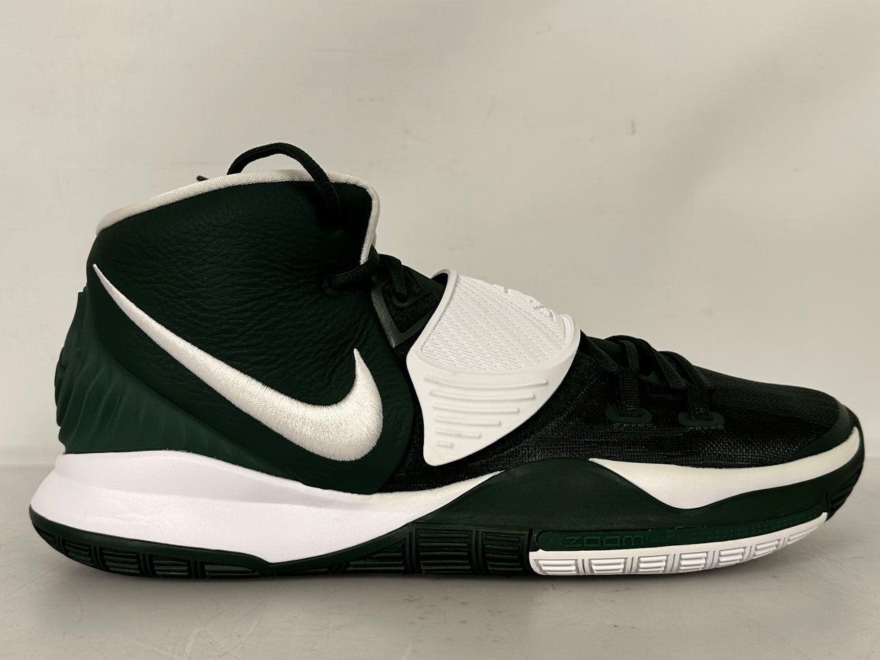 Nike Green & White Kyrie 6 TB Promo Basketball Shoes Men's Size 15