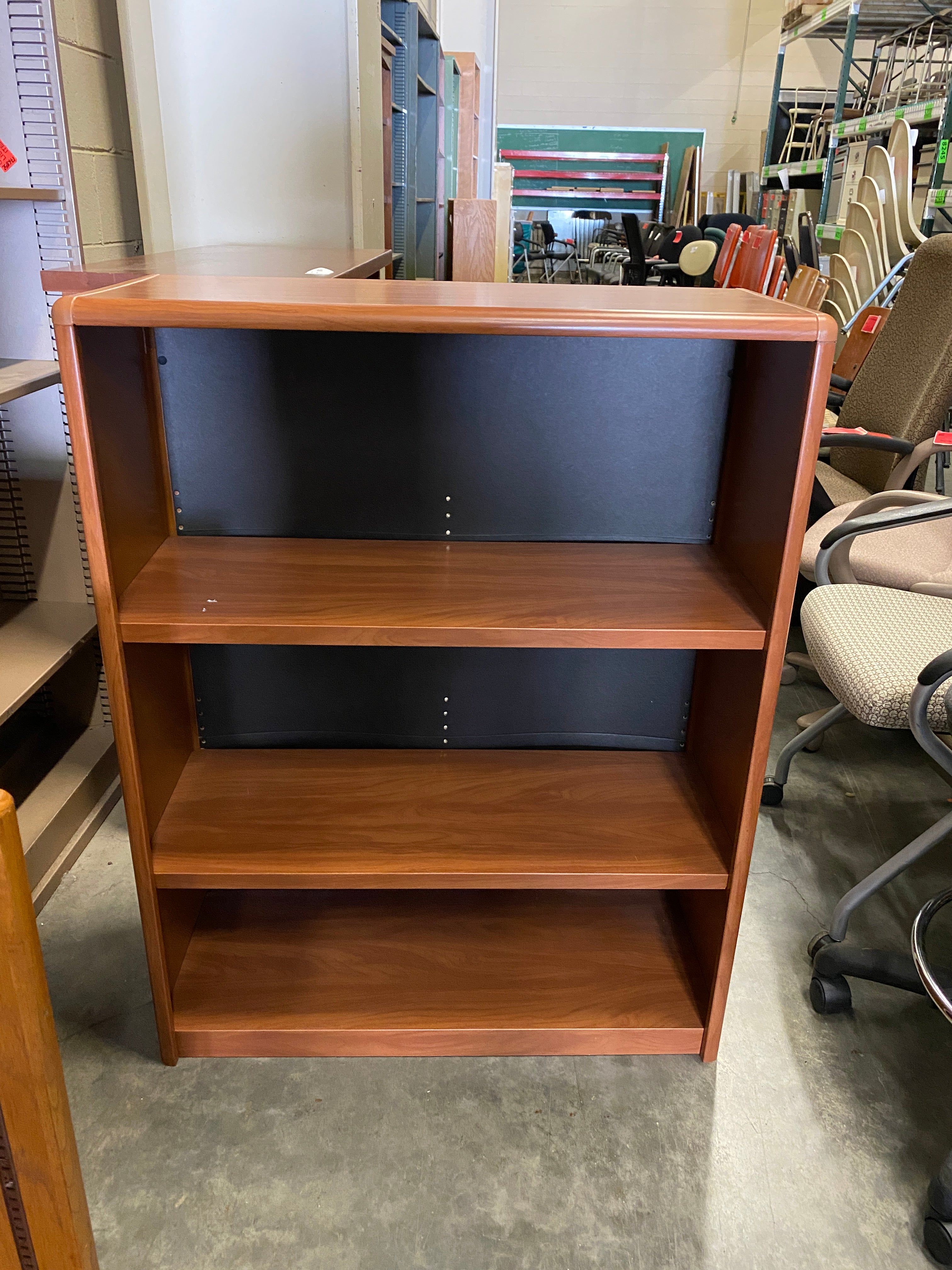Faux Wood Metal Shelf