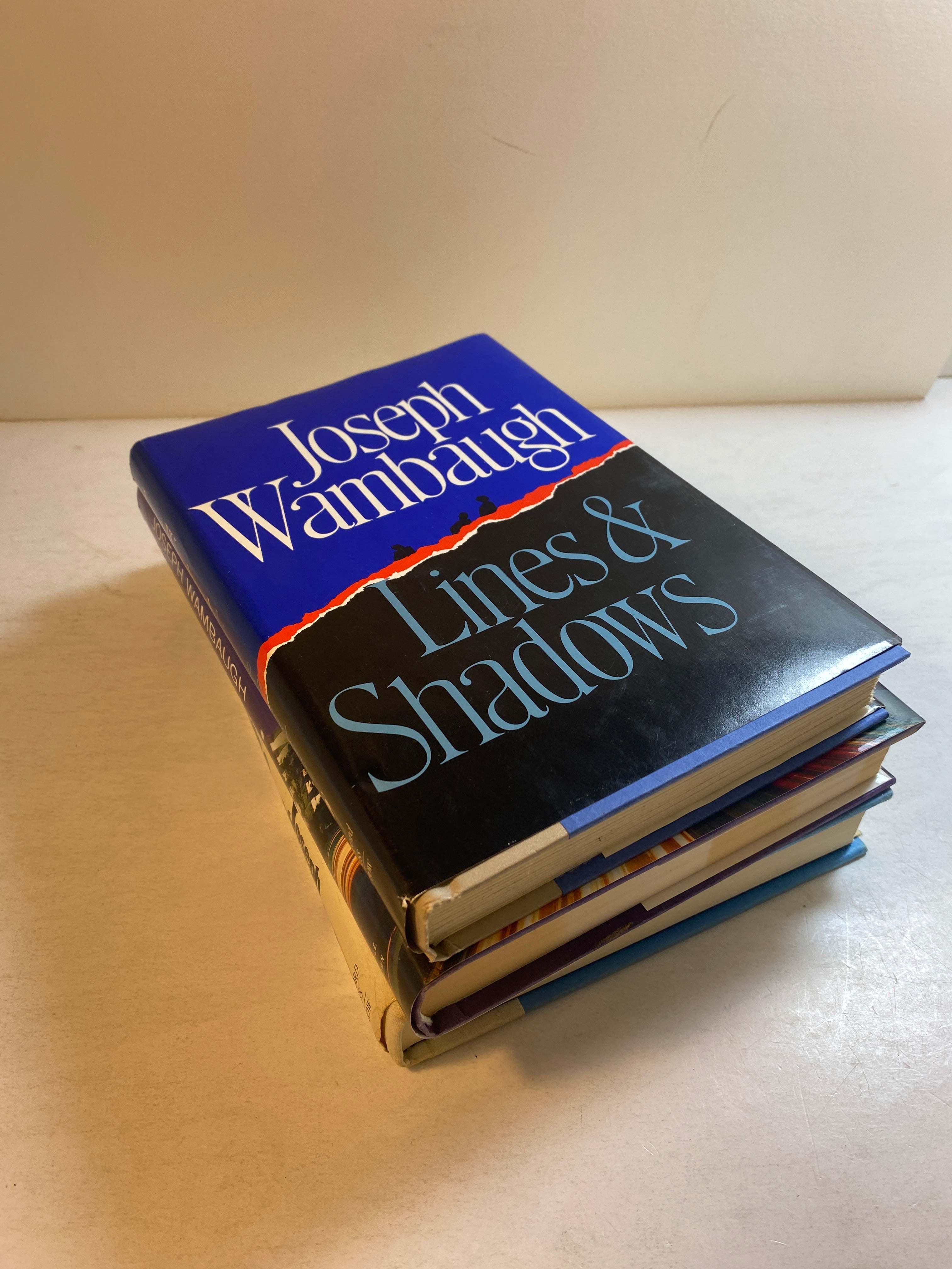 Lot of 3 Joseph Wambaugh Books 1981-2008 HCDJ