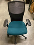 Global Upholstery Co INC Teal Upholstered Office Chair