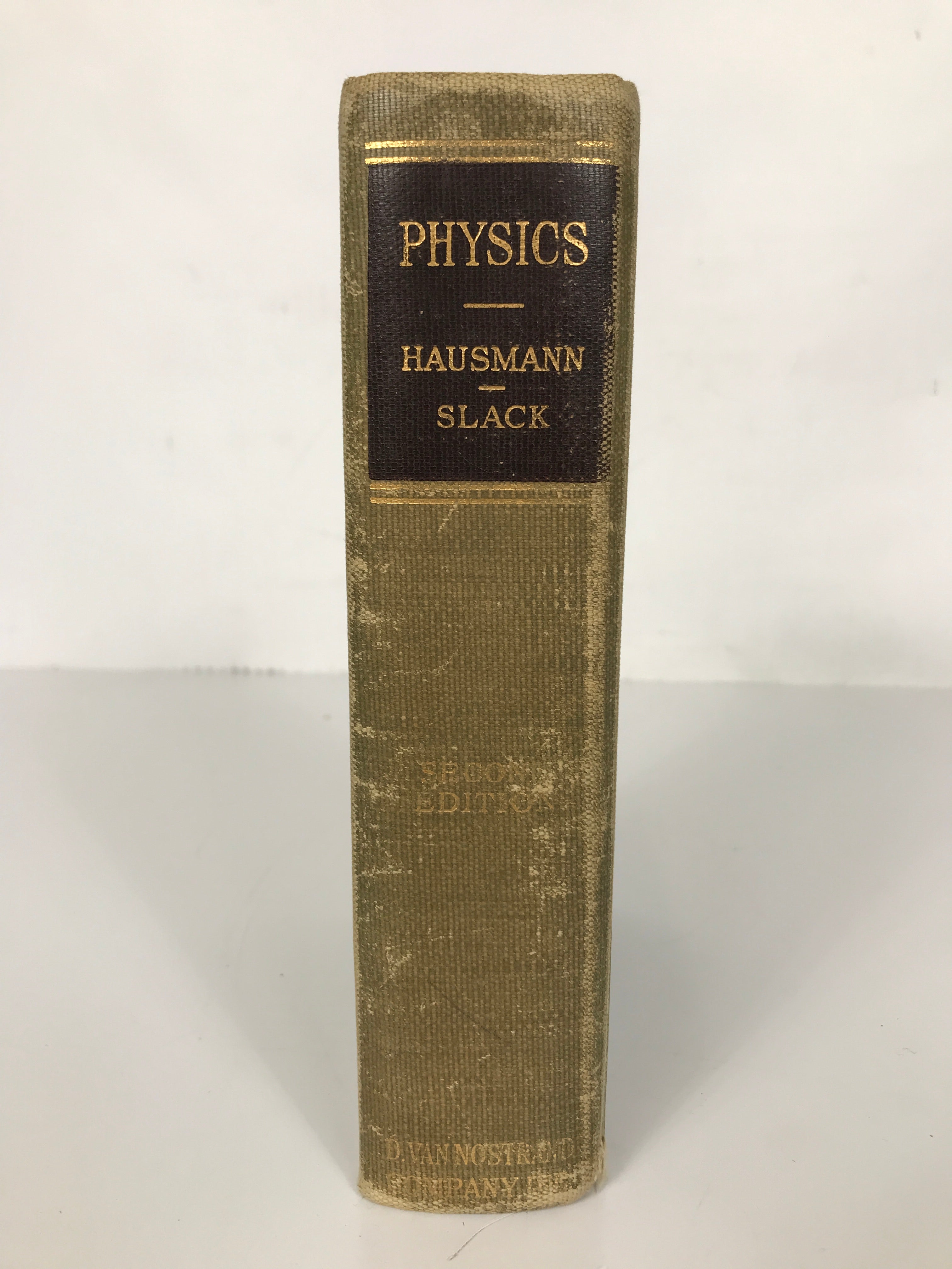 Physics by Hausmann and Slack 1946 HC