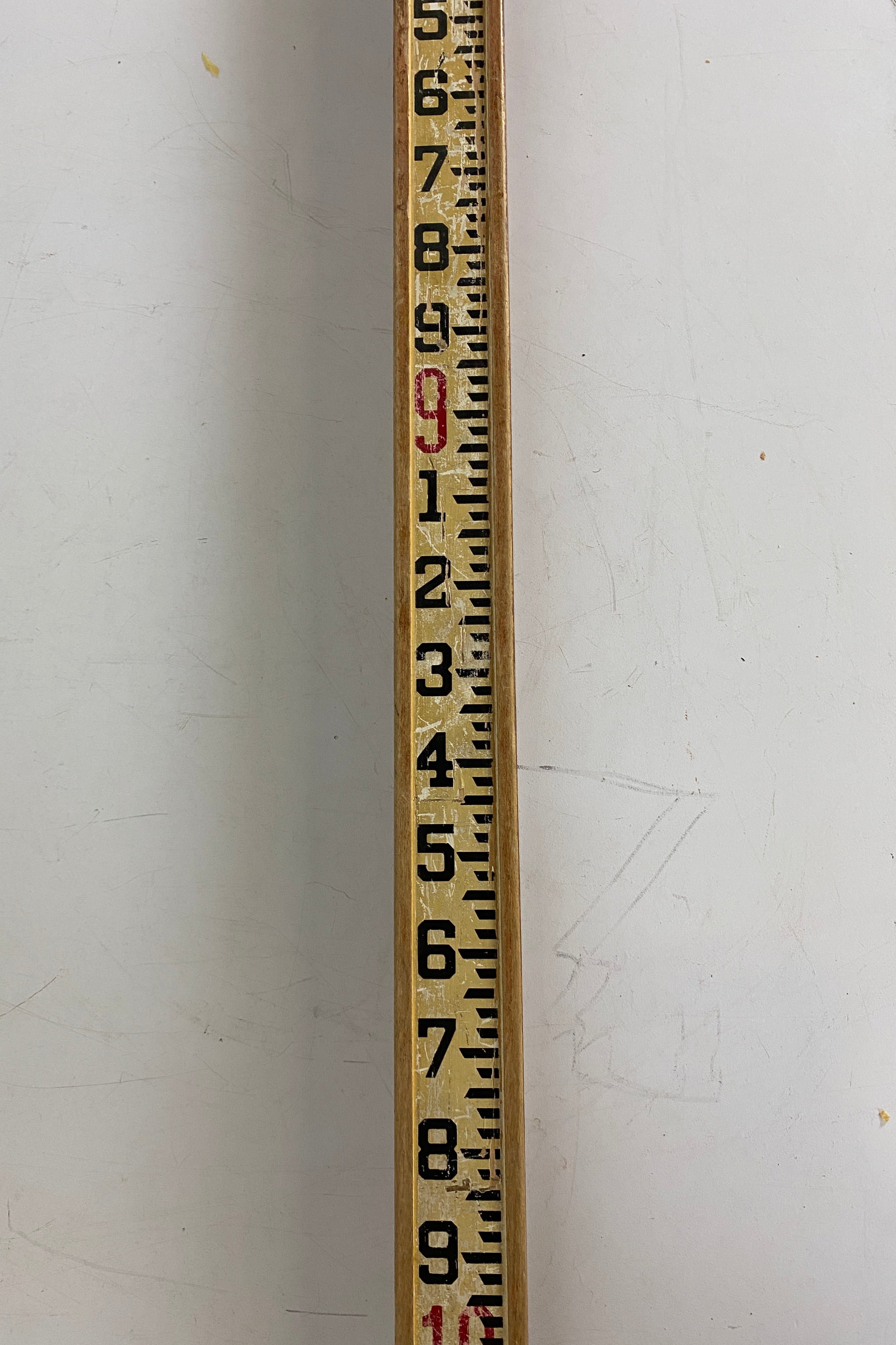 Vintage Dietzger Wood Telescoping Rod Survey Measuring Stick