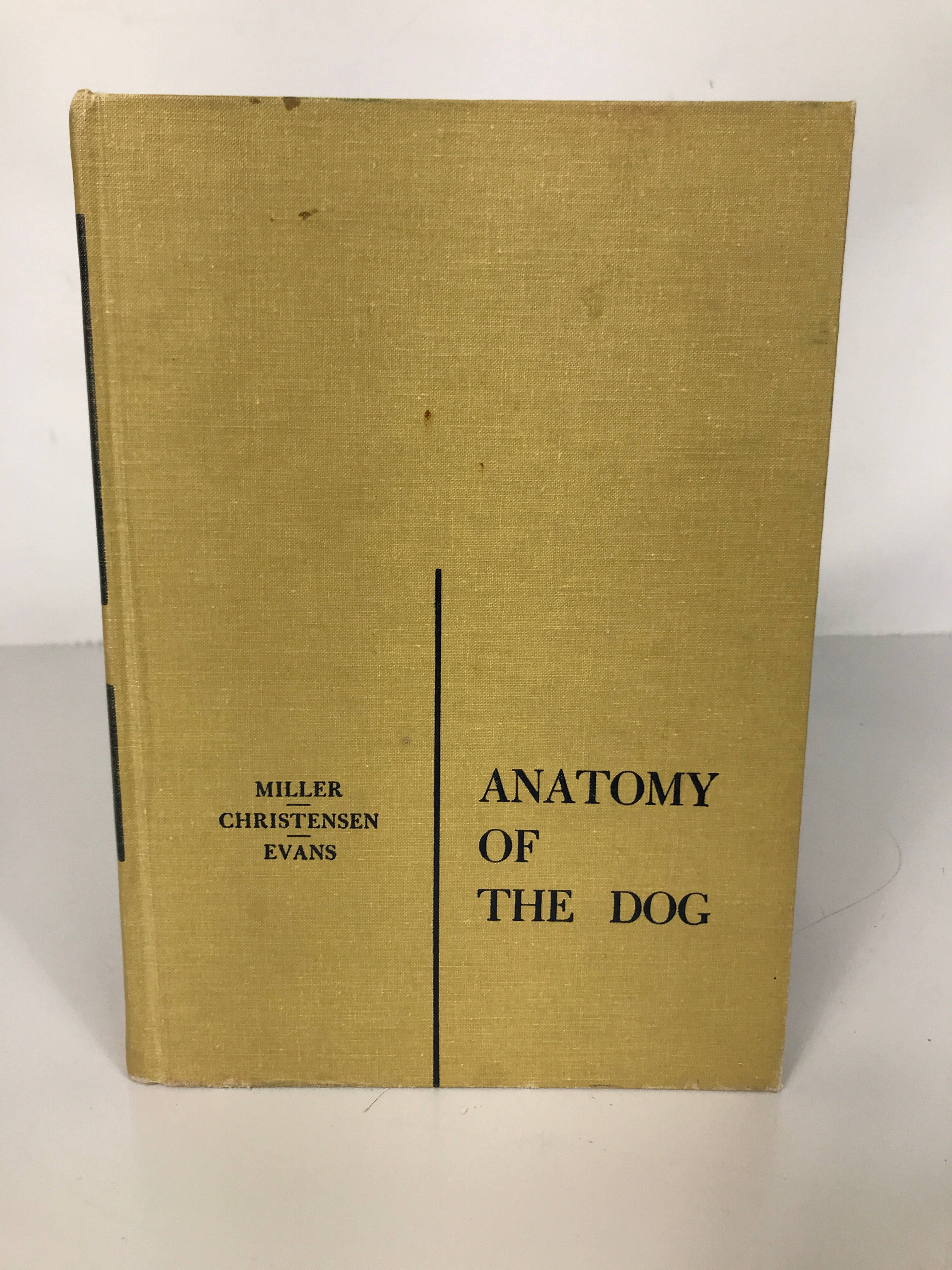 Lot of 2: Anatomy of the Dog 1964 / Guide to the Dissection of the Dog 1971 HC