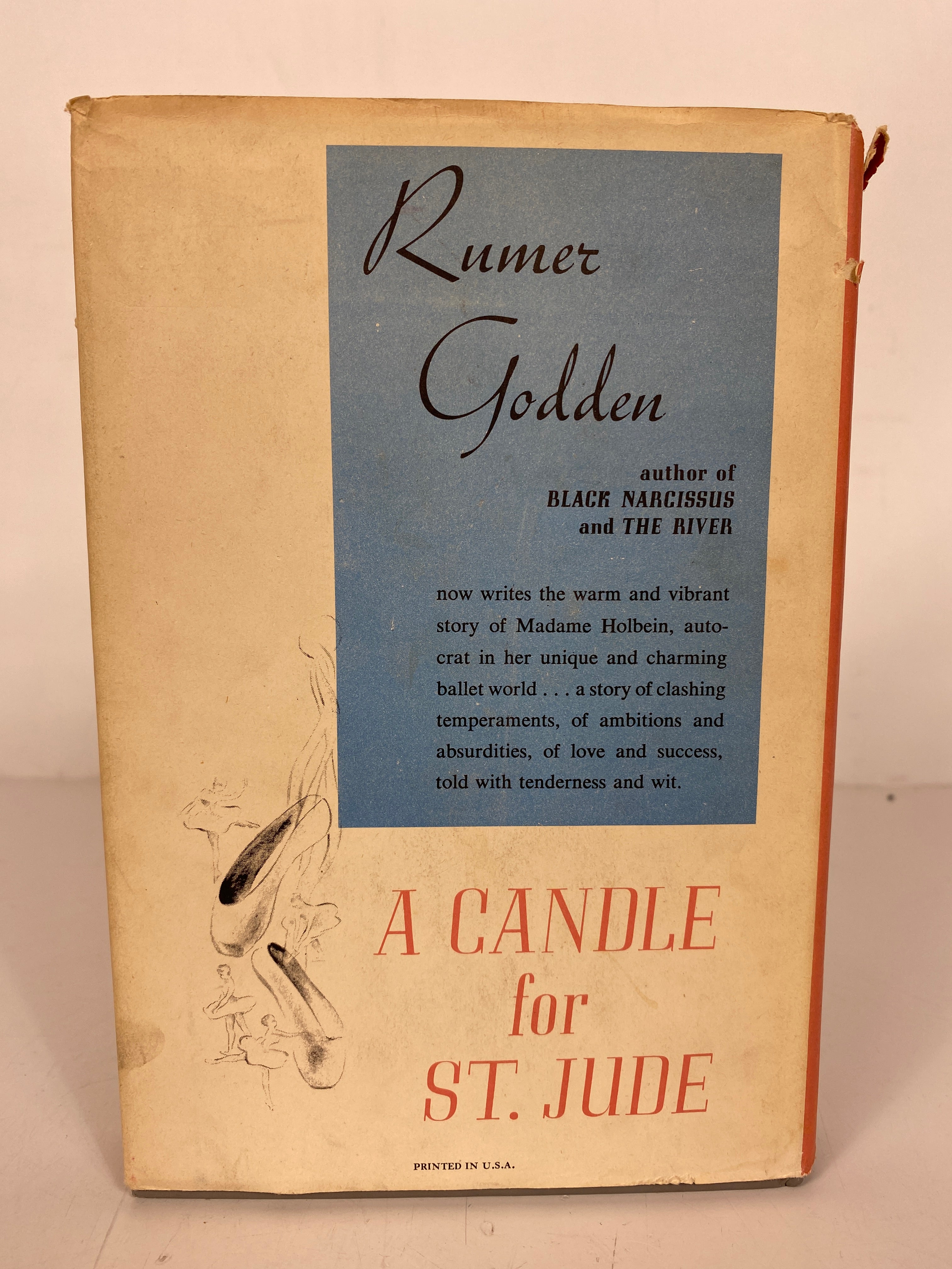 4 Vintage Fiction incl A Candle for St. Jude/The Prodigal Women HC DJ BCE