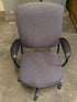 Hon Upholstered Purple Rolling Office Chair