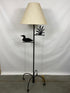 Floor Lamp with Duck Metalwork Decor