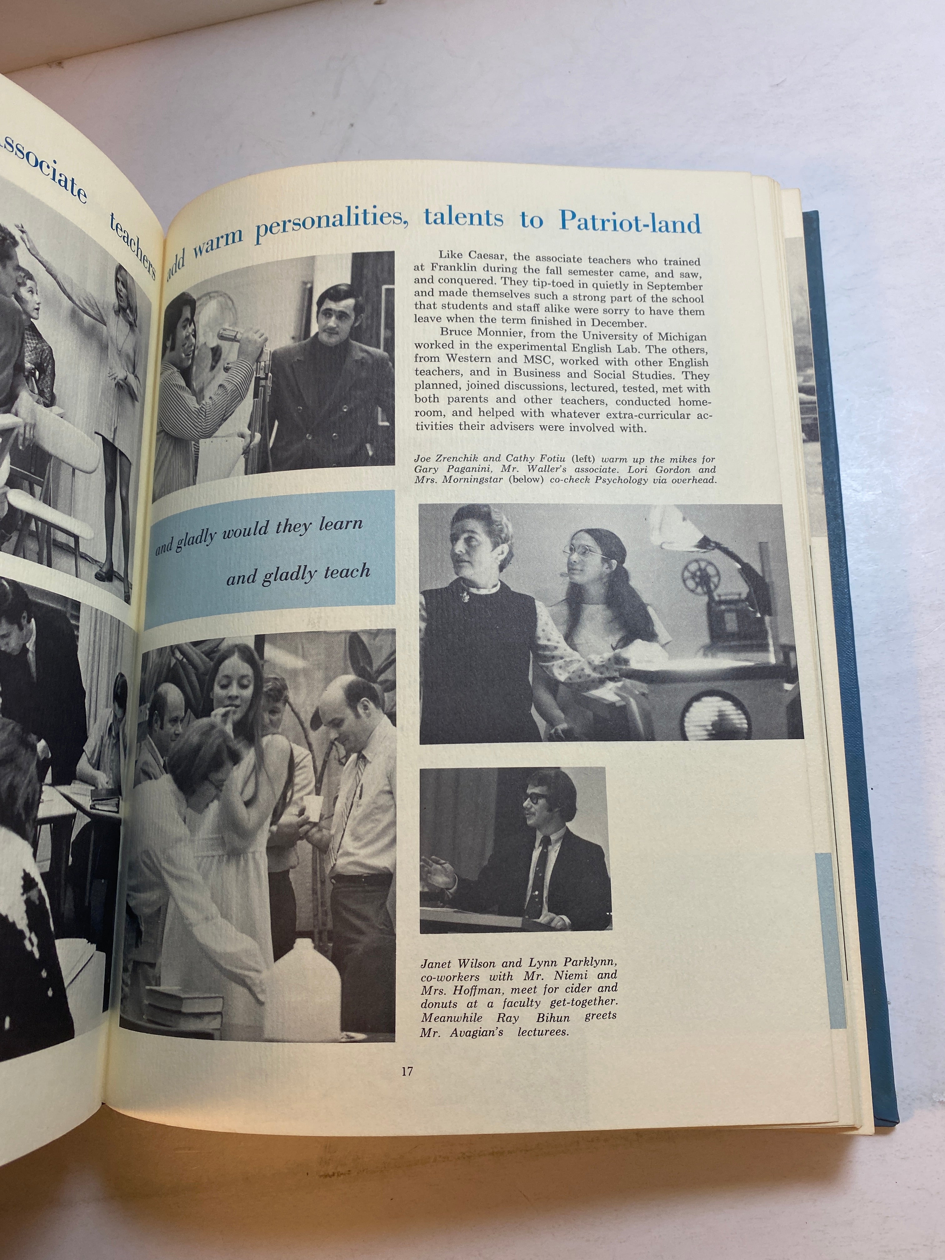 Almanack 1971 Franklin High School Yearbook Livonia, MI