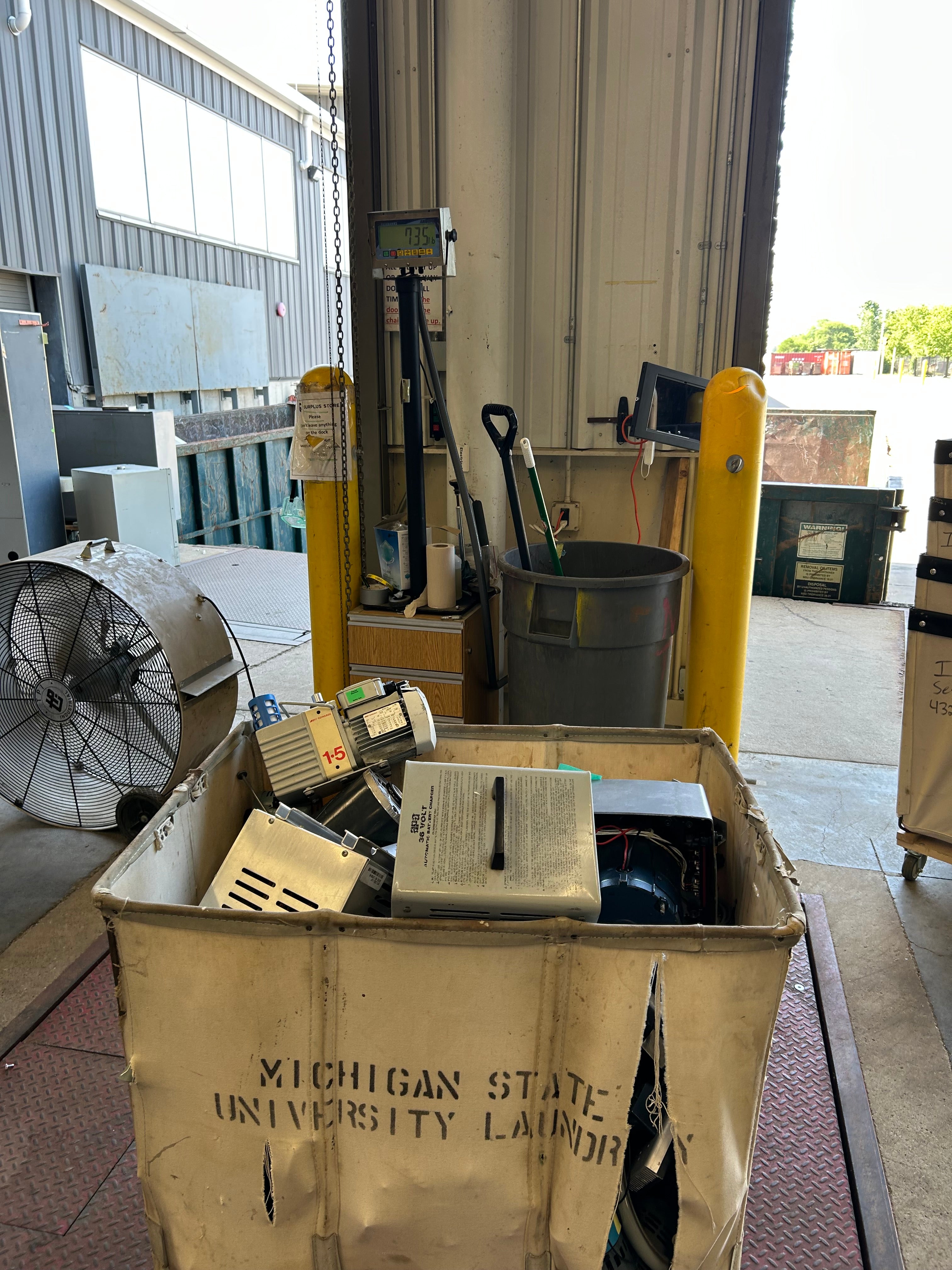Scrap Bid #681 - 745lbs *Container is included*