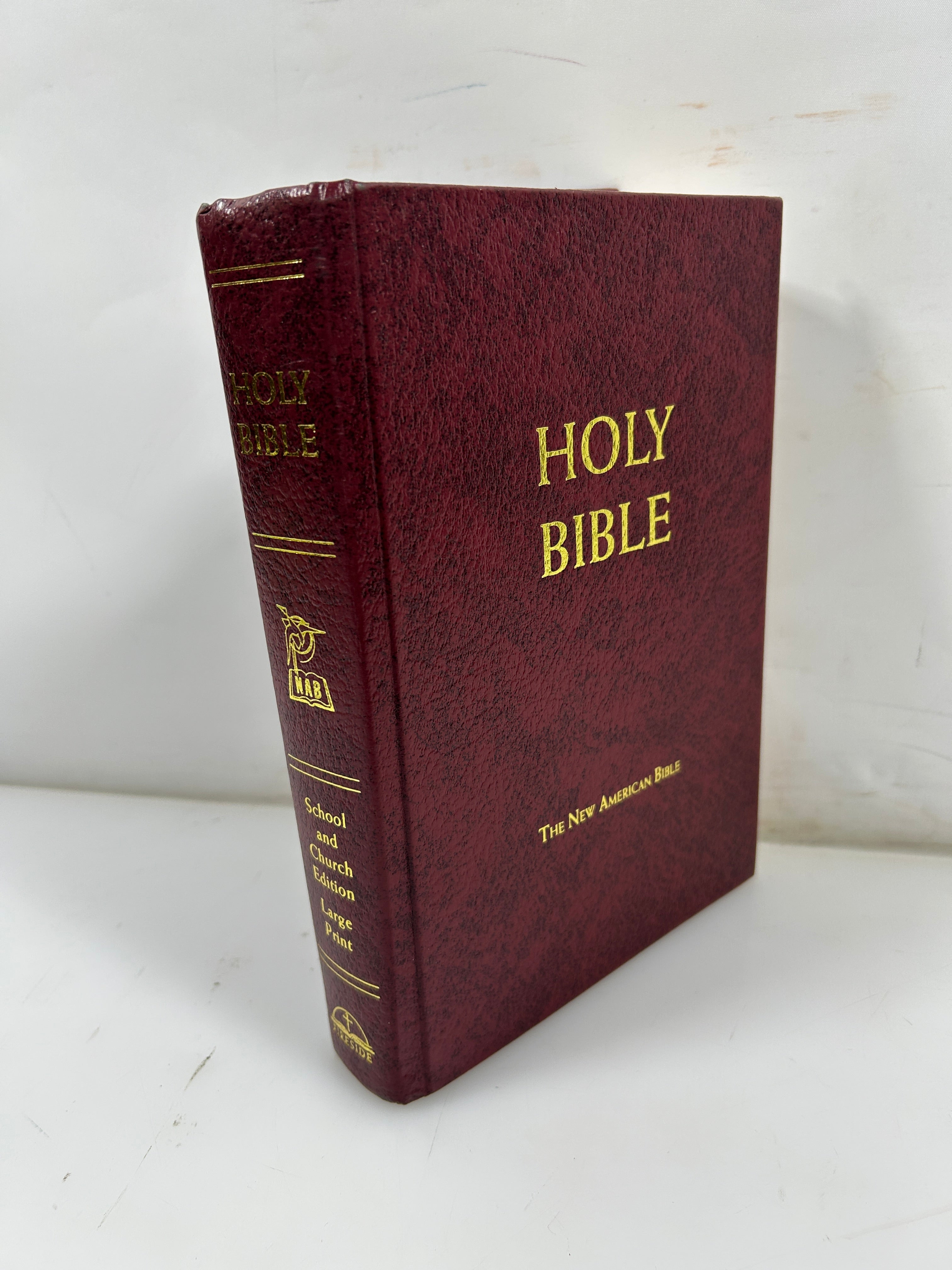 The New American Bible Fireside Bible Publishers 2003-04 Ed HC