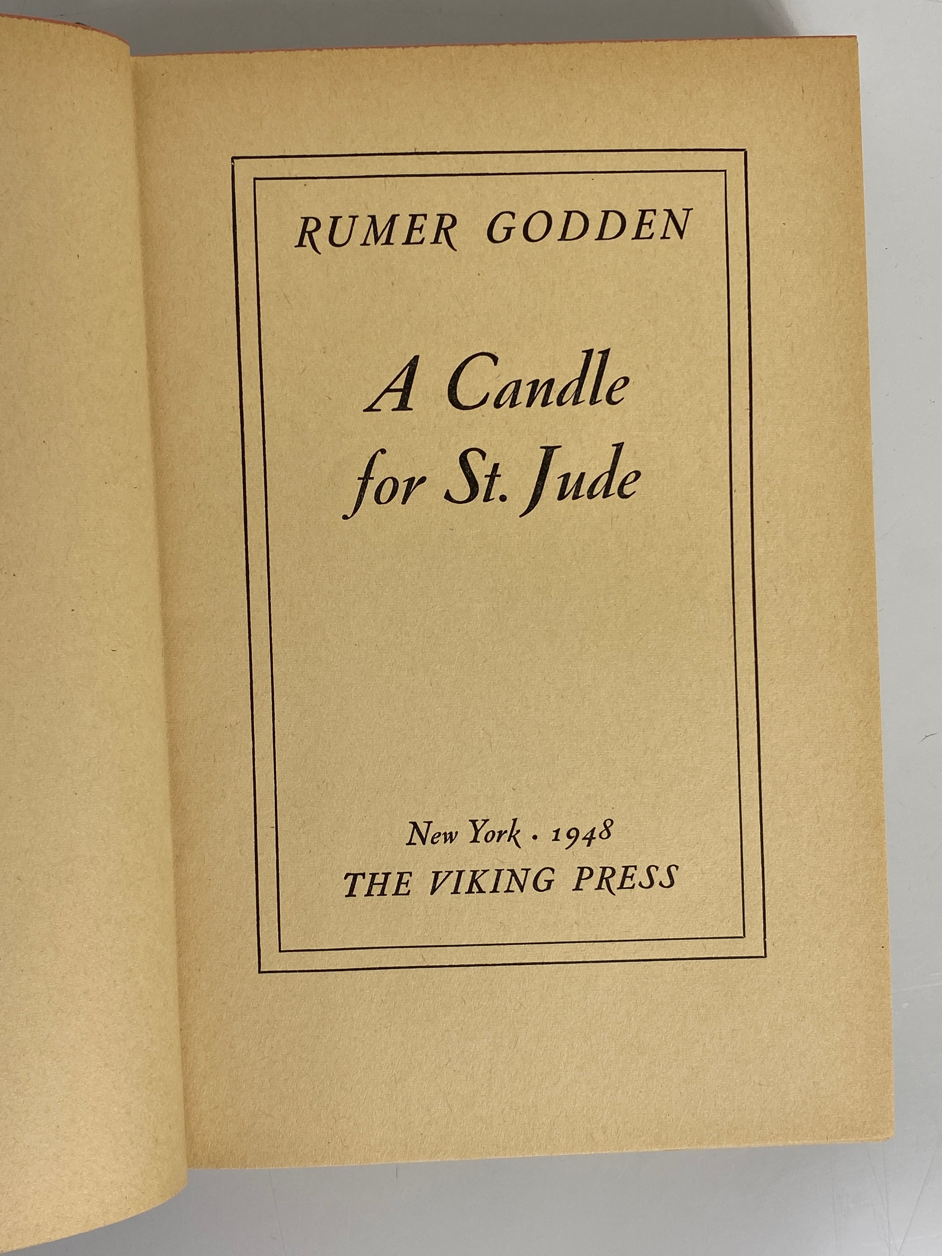 4 Vintage Fiction incl A Candle for St. Jude/The Prodigal Women HC DJ BCE