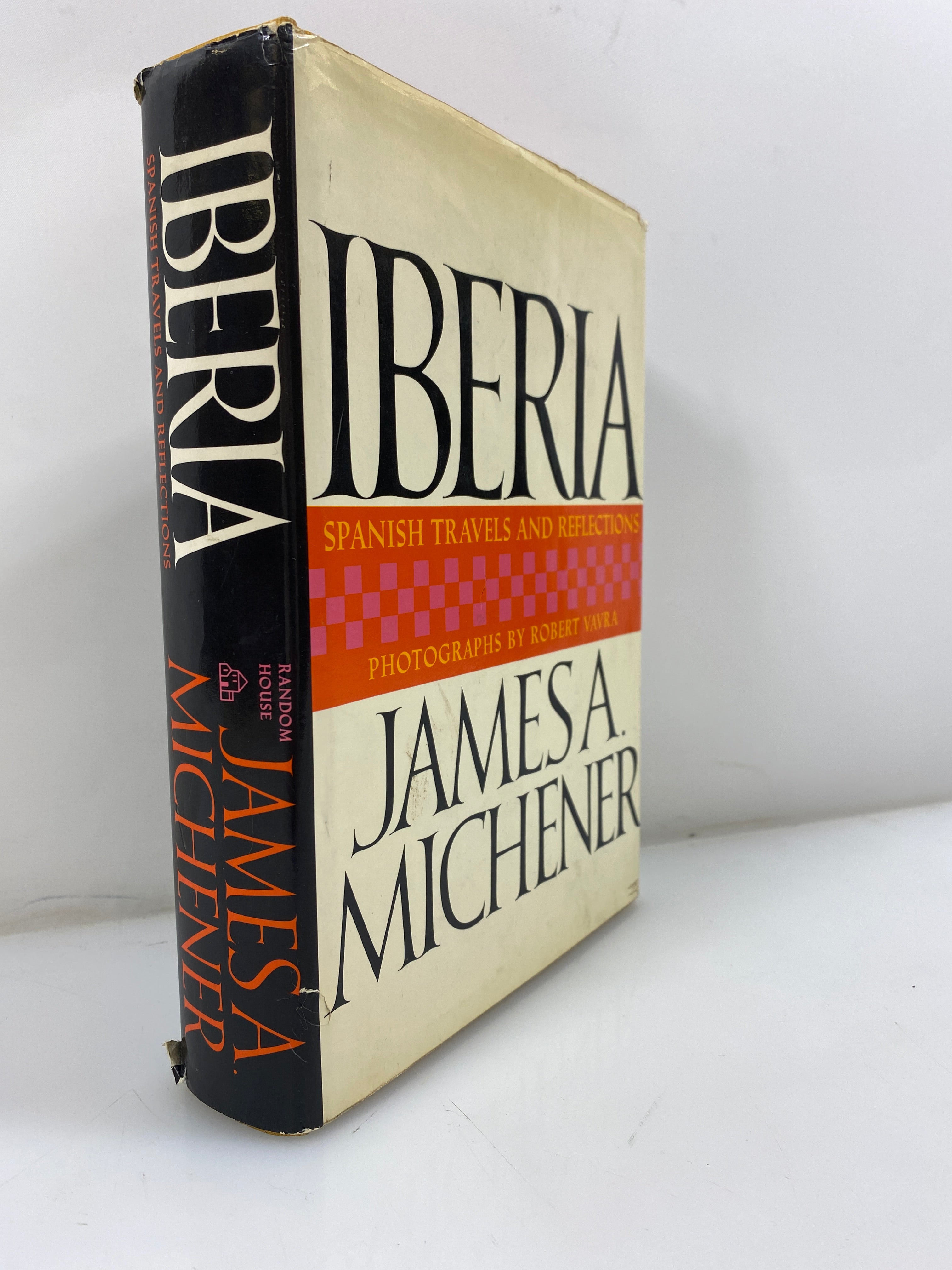 Iberia James A. Michener 2nd Printing 1968 HCDJ