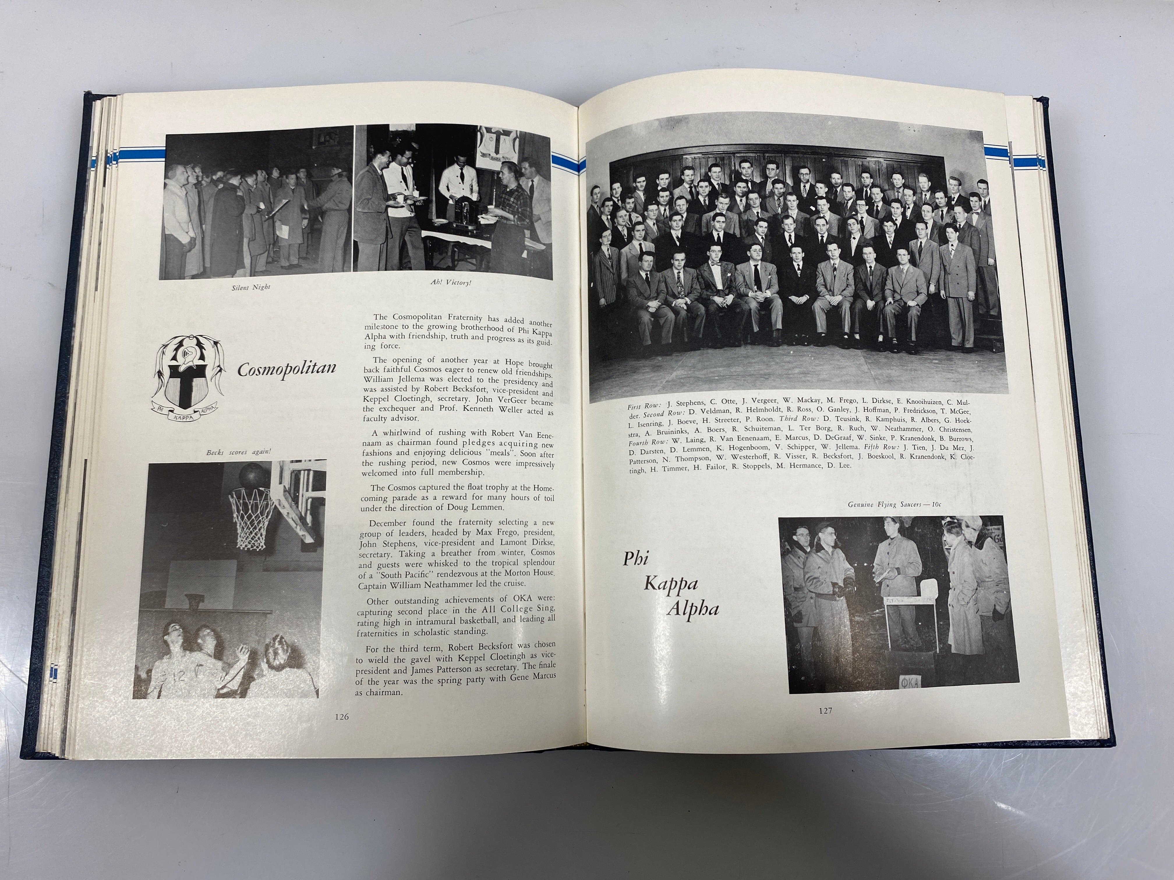 1950  "Milestone" Hope College Yearbook Holland Michigan HC