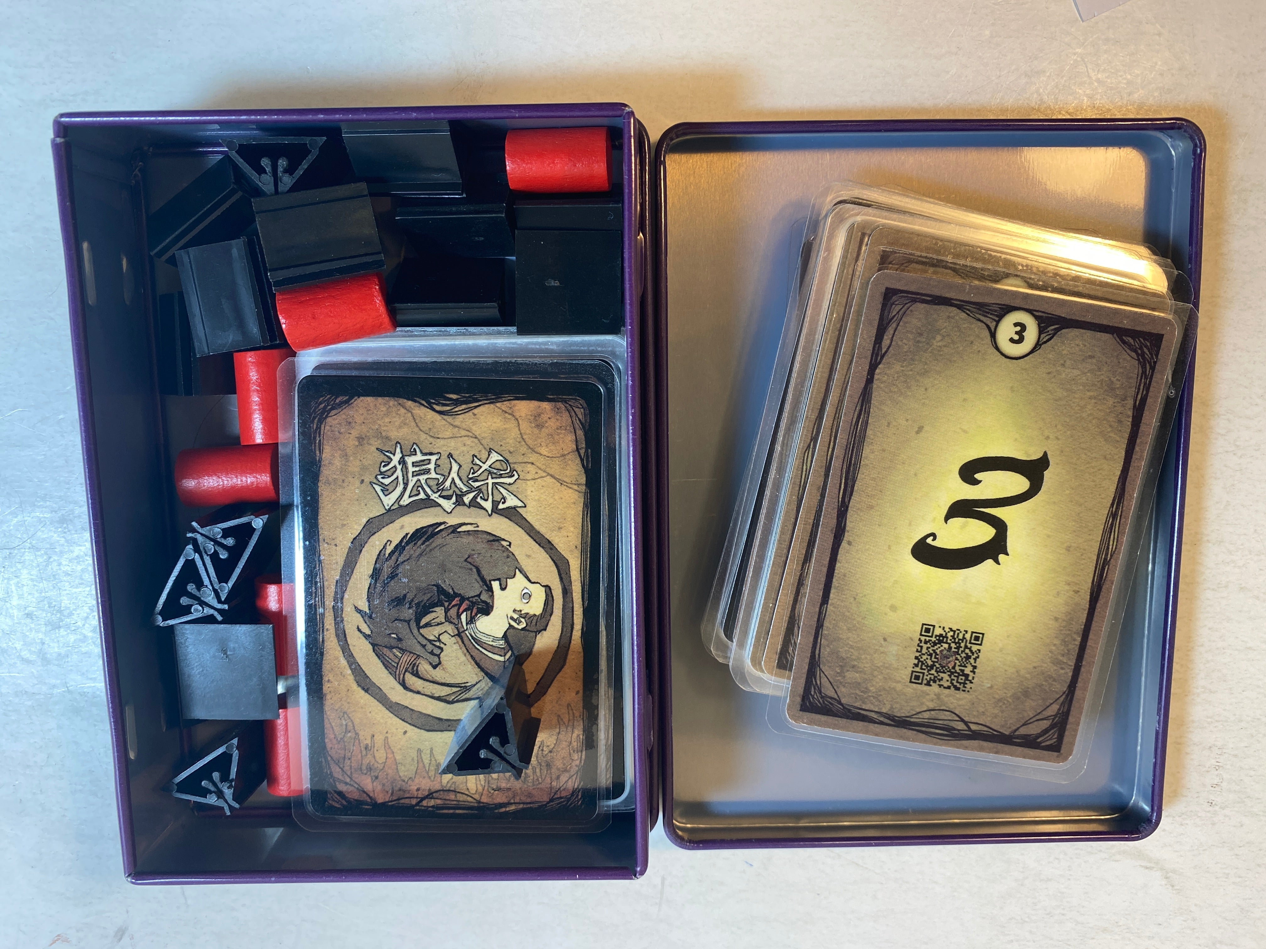 Chinese Language Card Game Werewolf