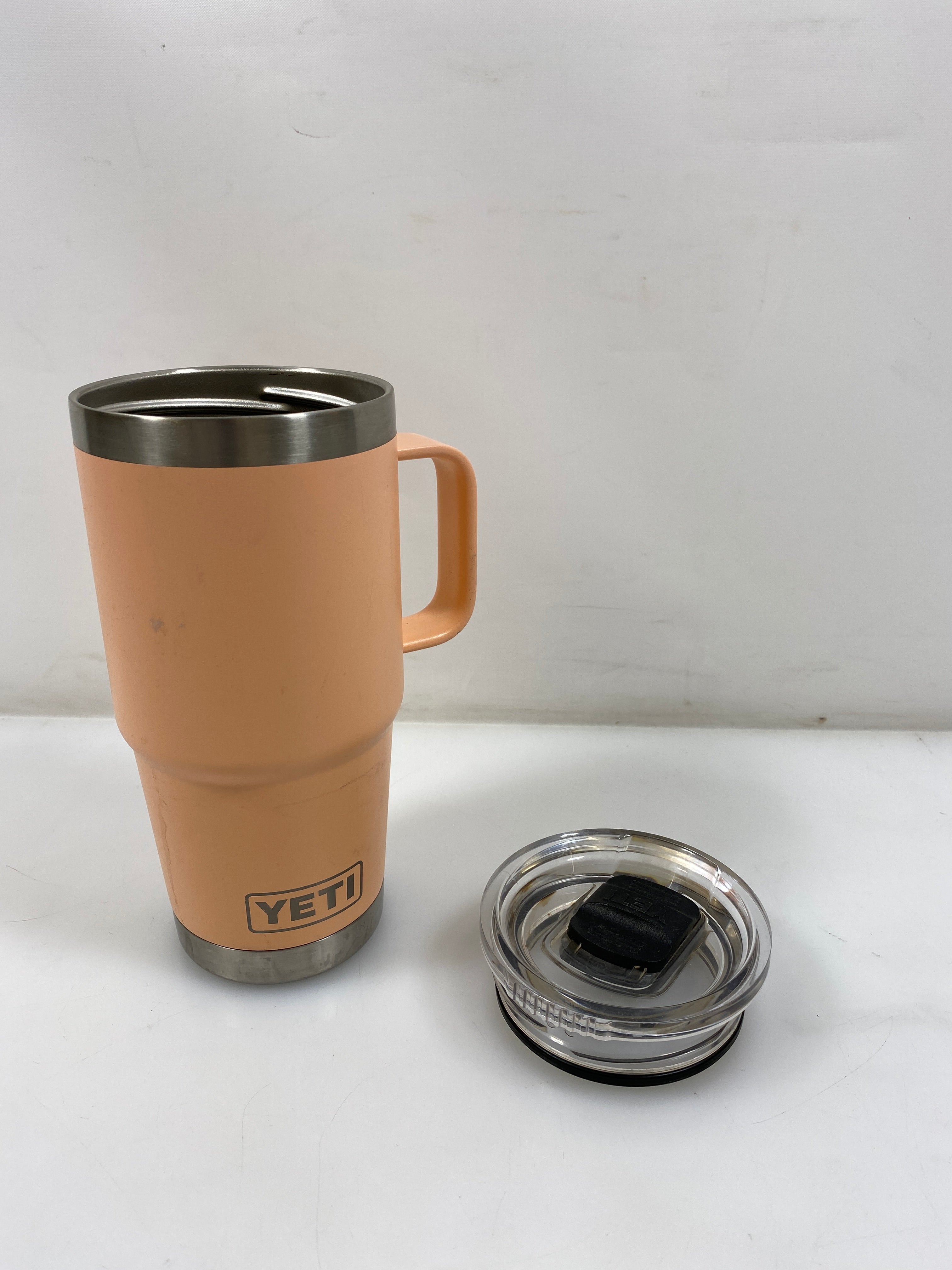 Yeti Peach Stainless Steel Tumbler 20oz