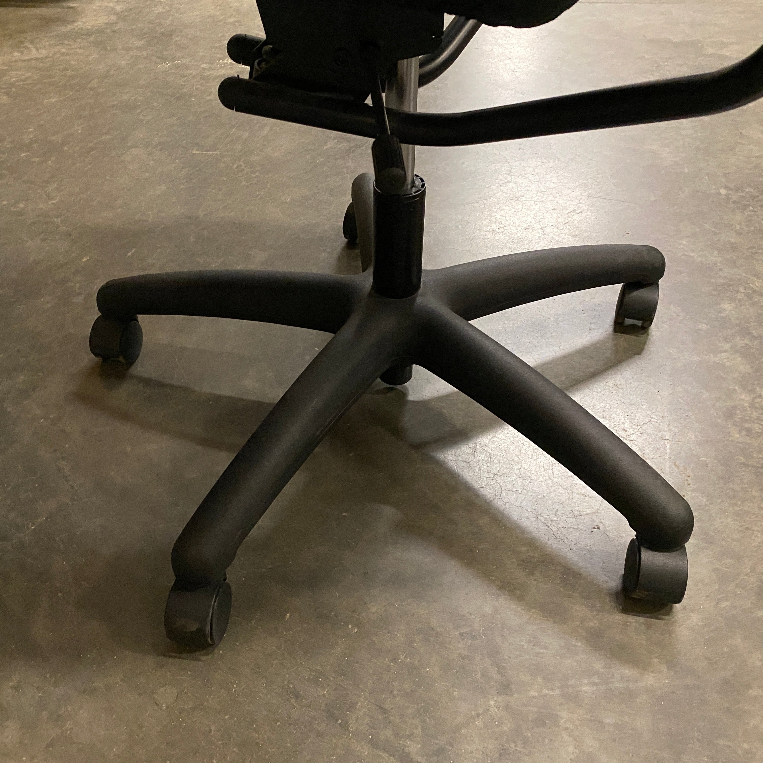 HON #CCU1VC Black Cushioned Office Chair