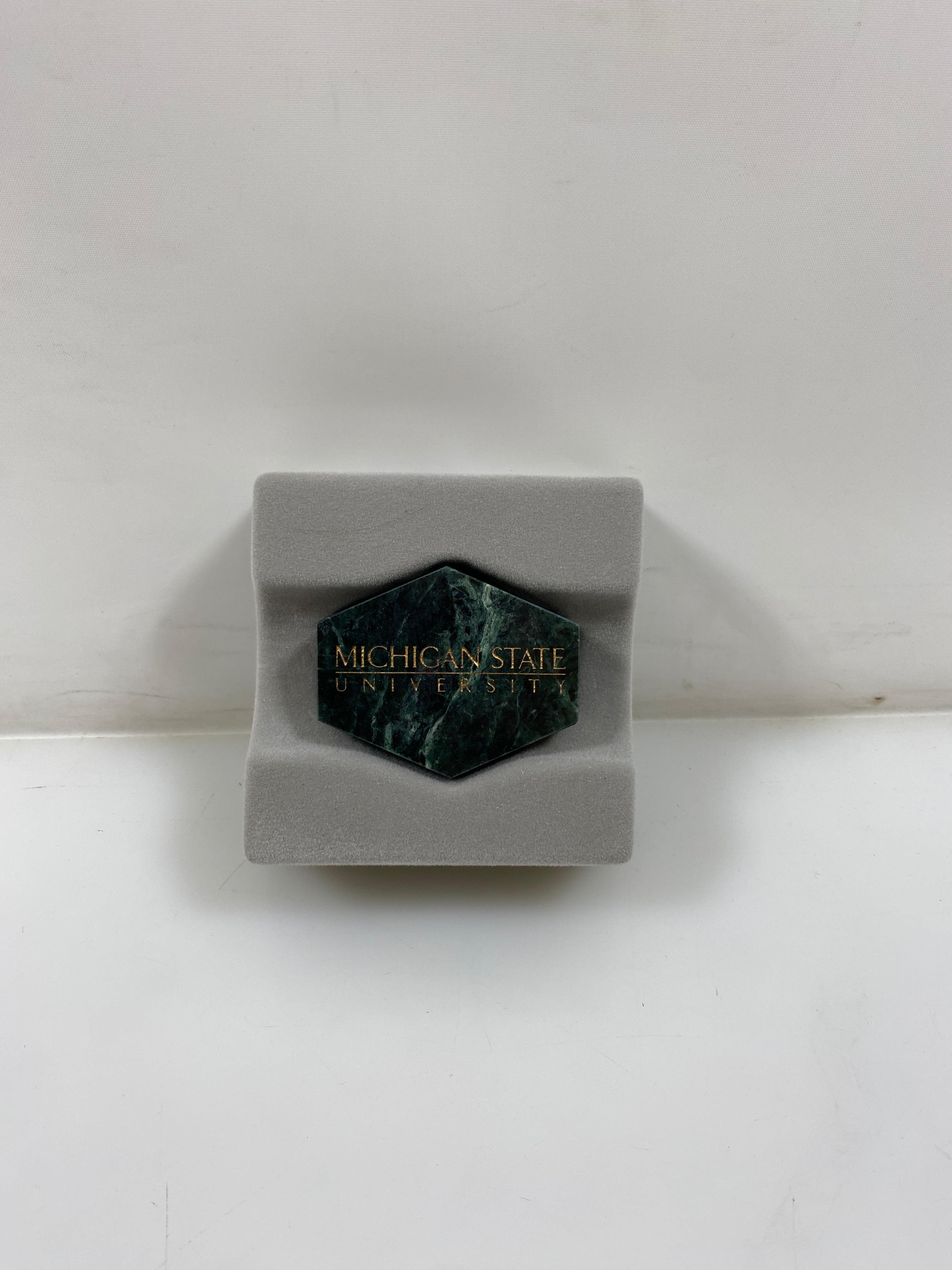 'Michigan State University' Marble Paper Weight