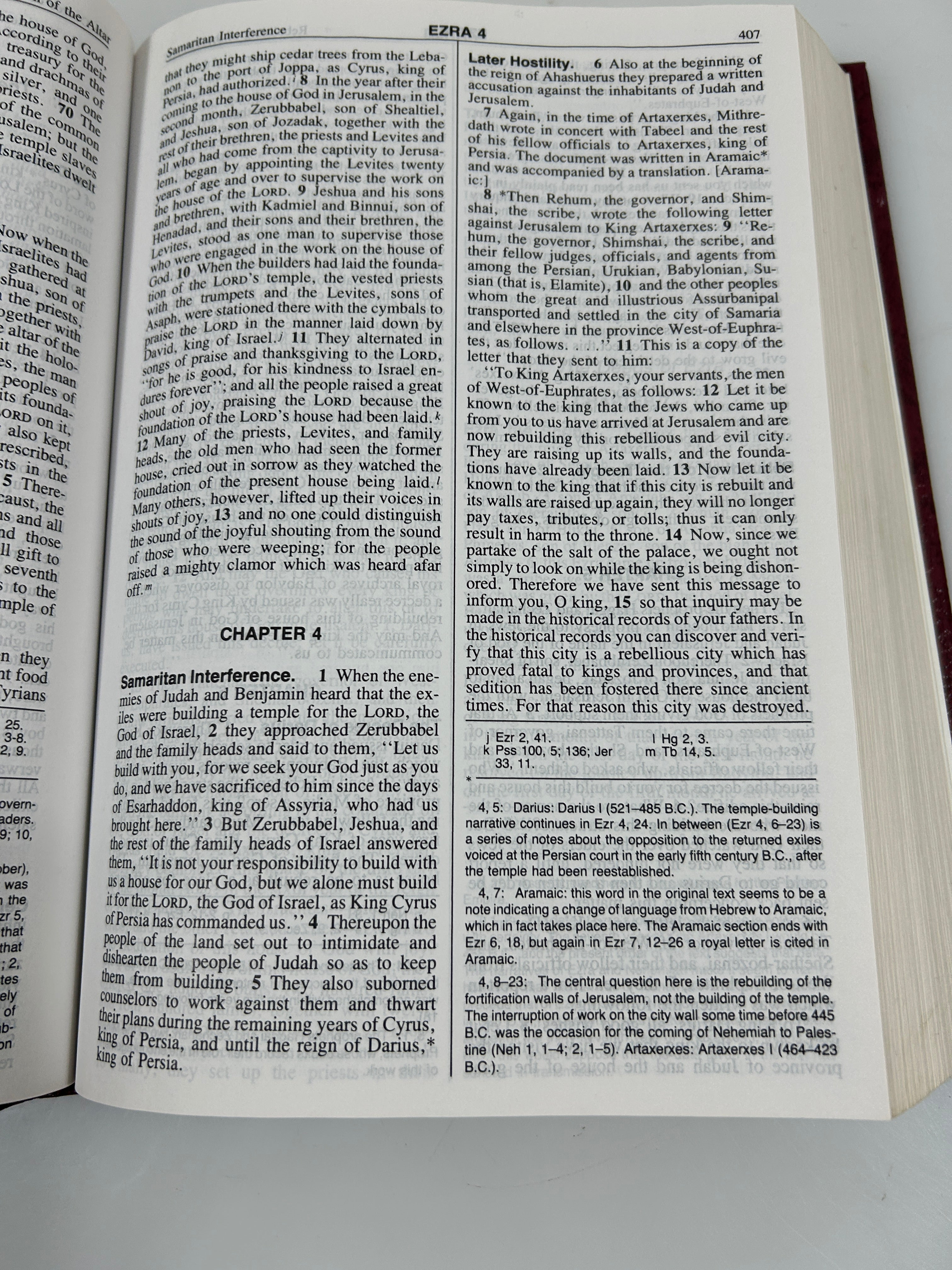 The New American Bible Fireside Bible Publishers 2003-04 Ed HC