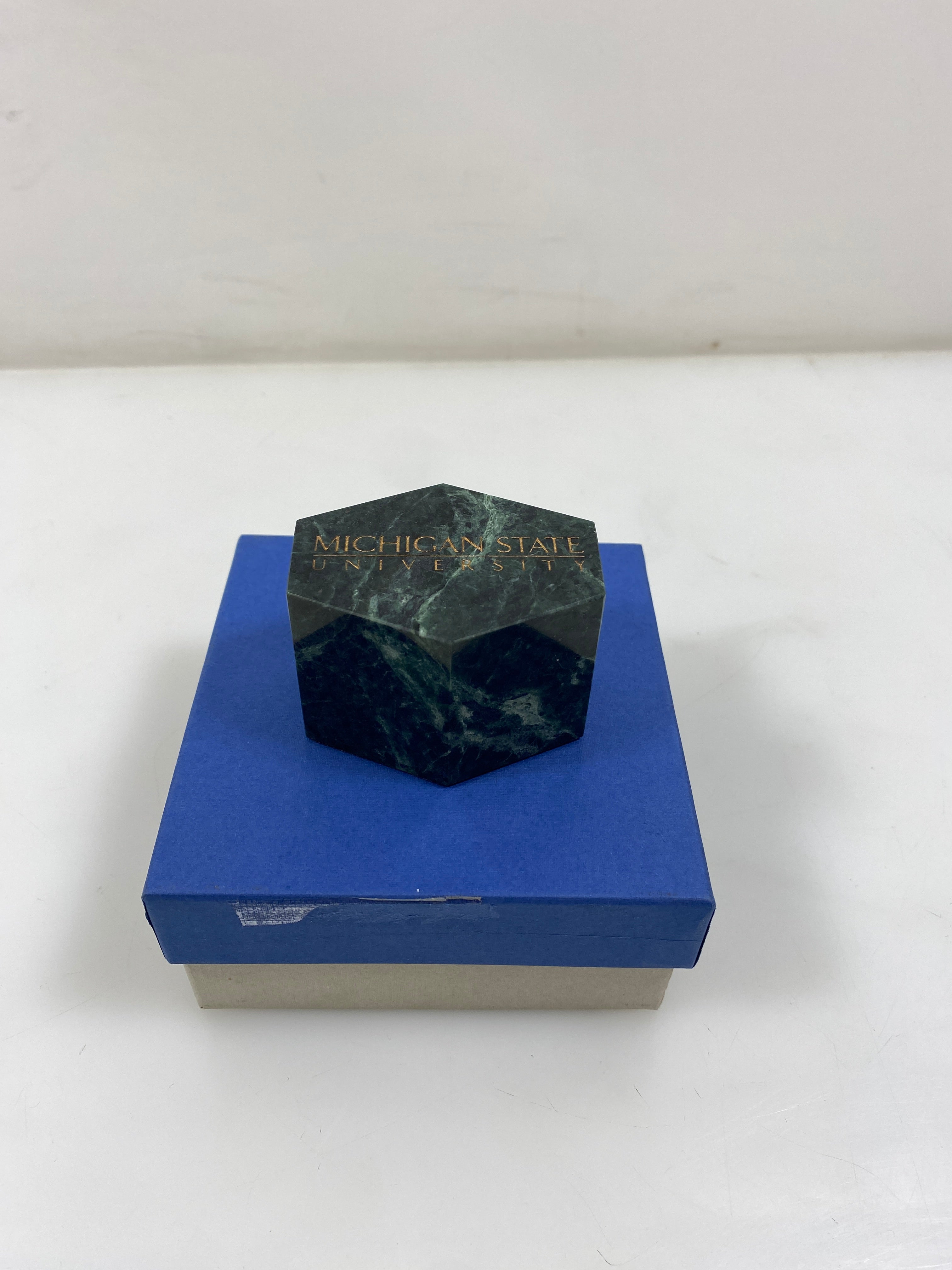 'Michigan State University' Marble Paper Weight