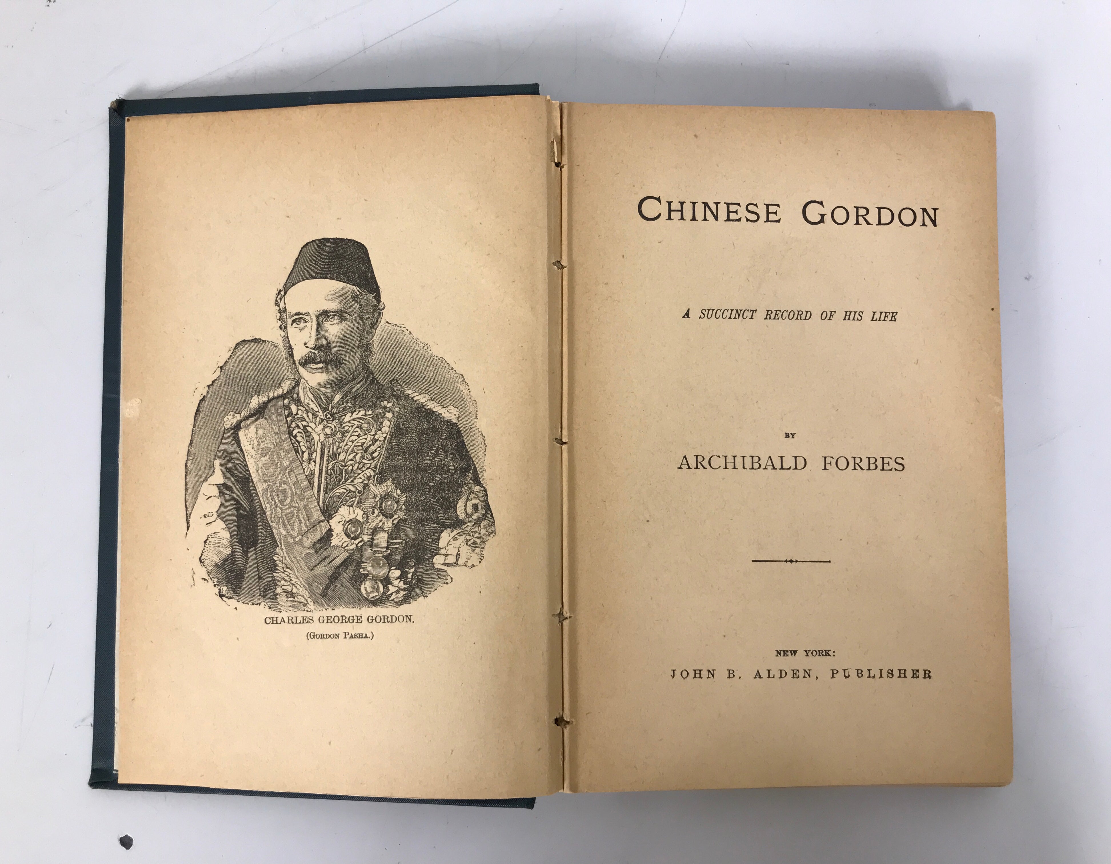 Chinese Gordon Archibald Forbes 1884 1st American Edition Antique HC