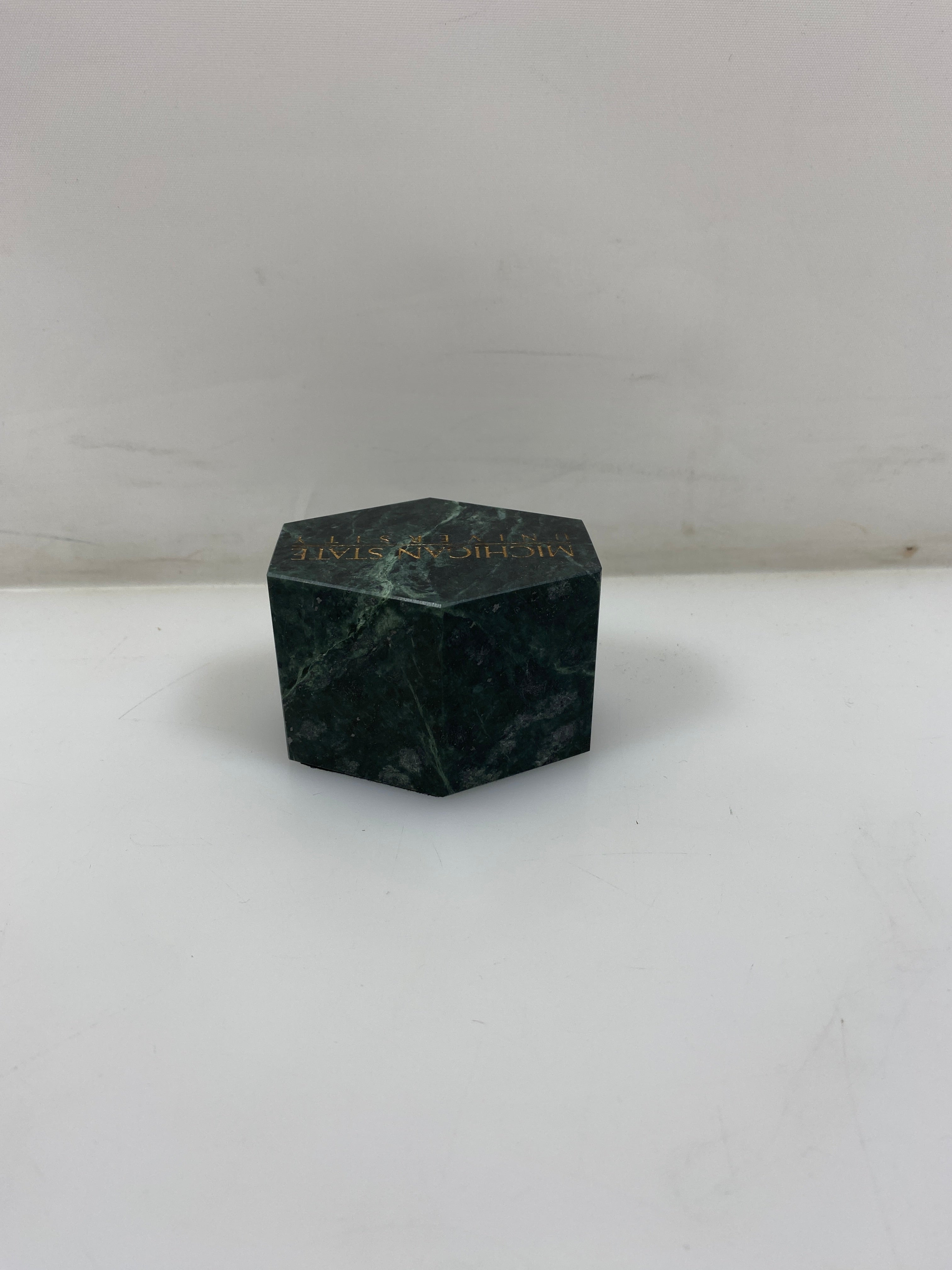 'Michigan State University' Marble Paper Weight